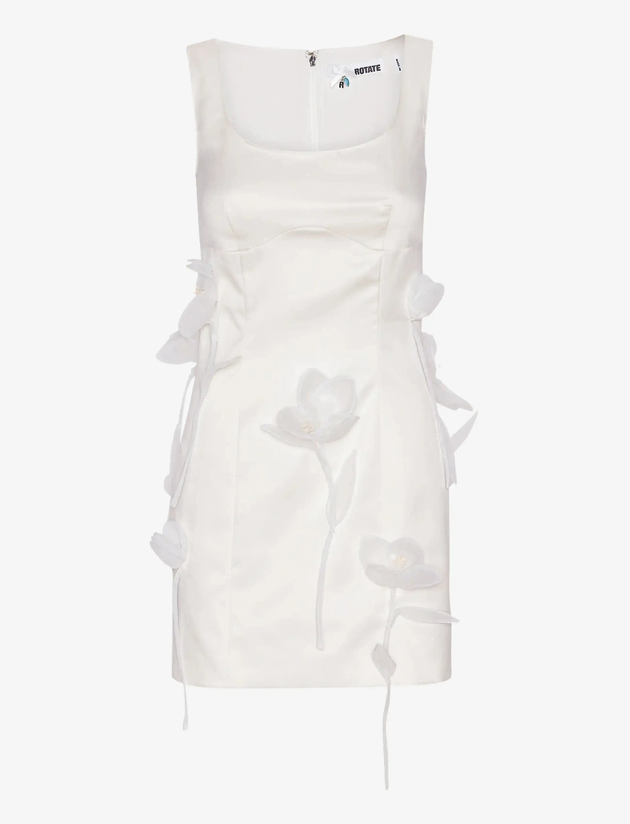 ROTATE - 3D LILY MINI DRESS - konfirmationstøj - egret - 0