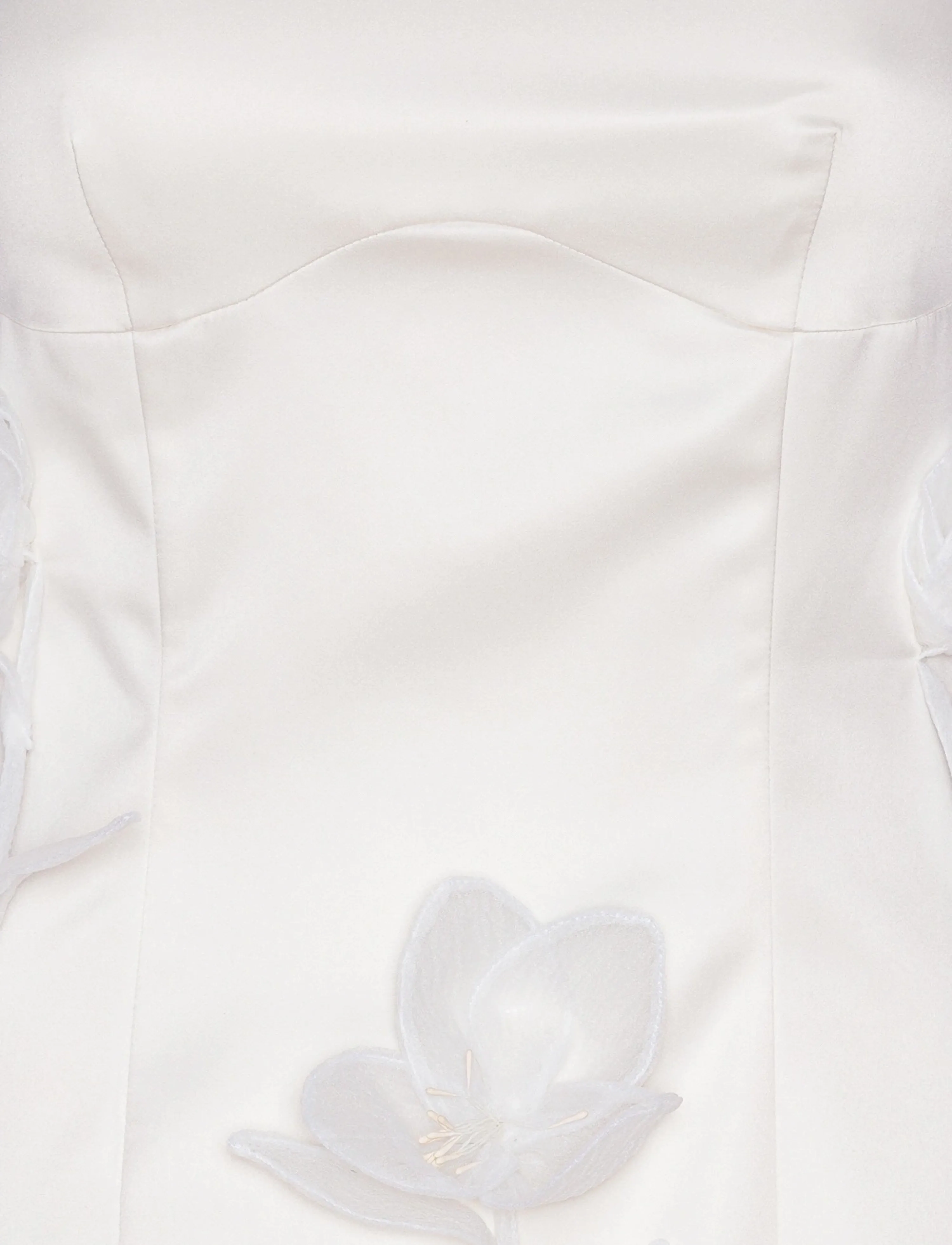 ROTATE - 3D LILY MINI DRESS - konfirmationstøj - egret - 2