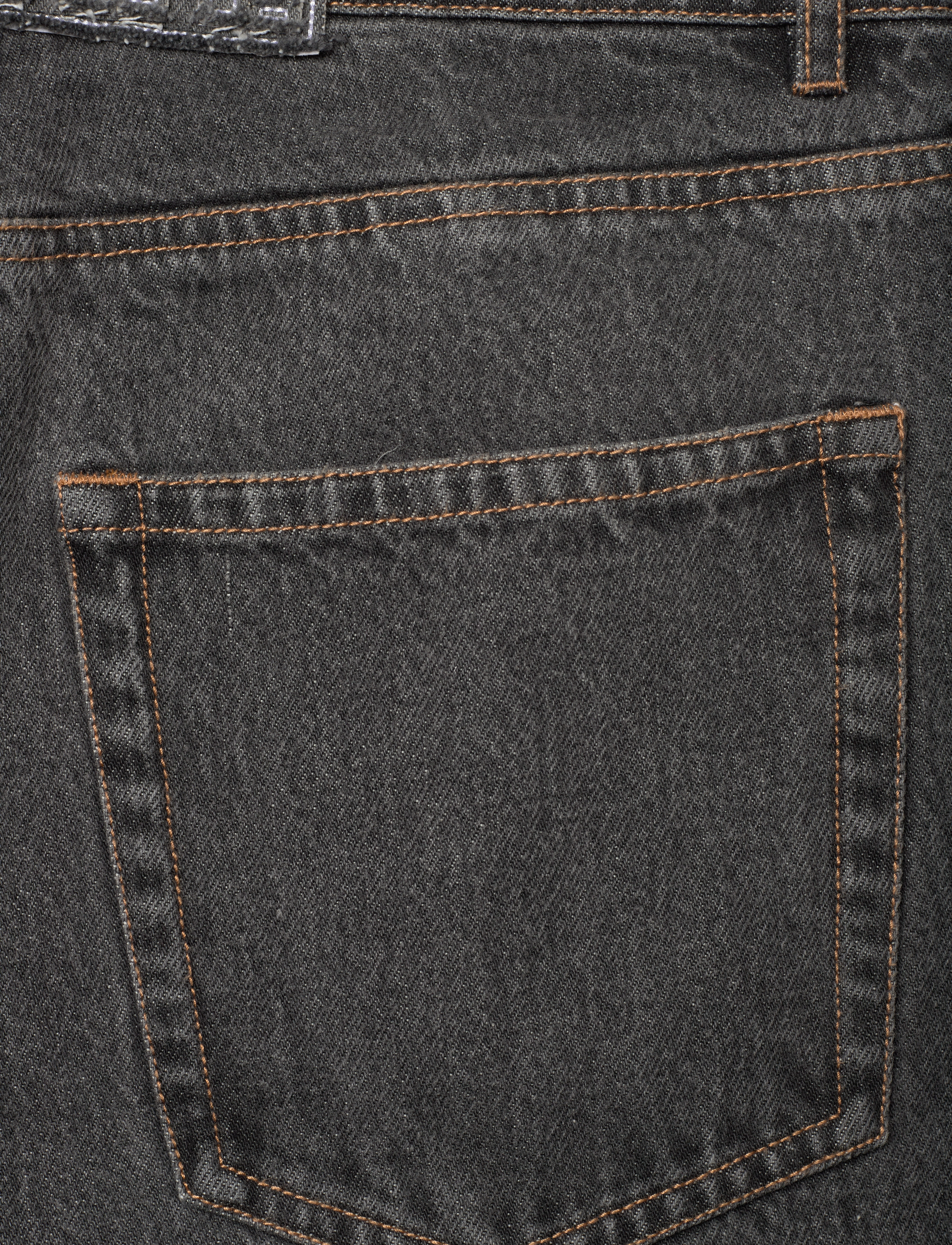 ROTATE - DENIM LACED LEG PANTS - hosen mit weitem bein - black - 4