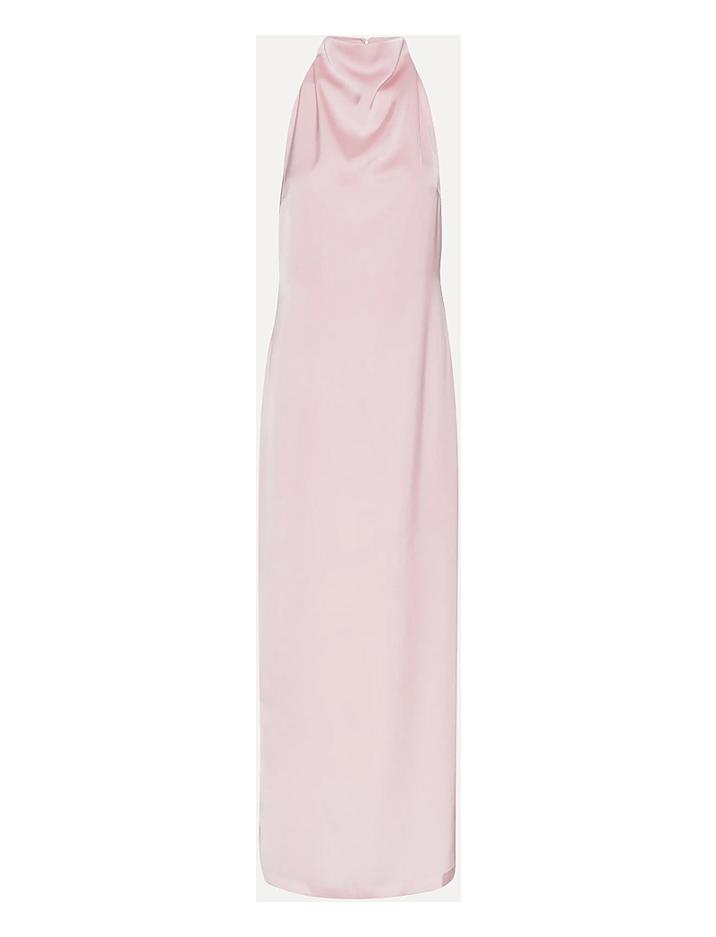 ROTATE Birger Christensen - Satin Halterneck Dress - aftonklänningar - potpourri - 1