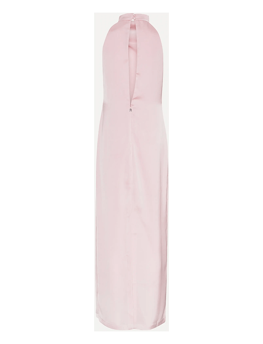 ROTATE - Satin Halterneck Dress - Õhtukleidid - potpourri - 2