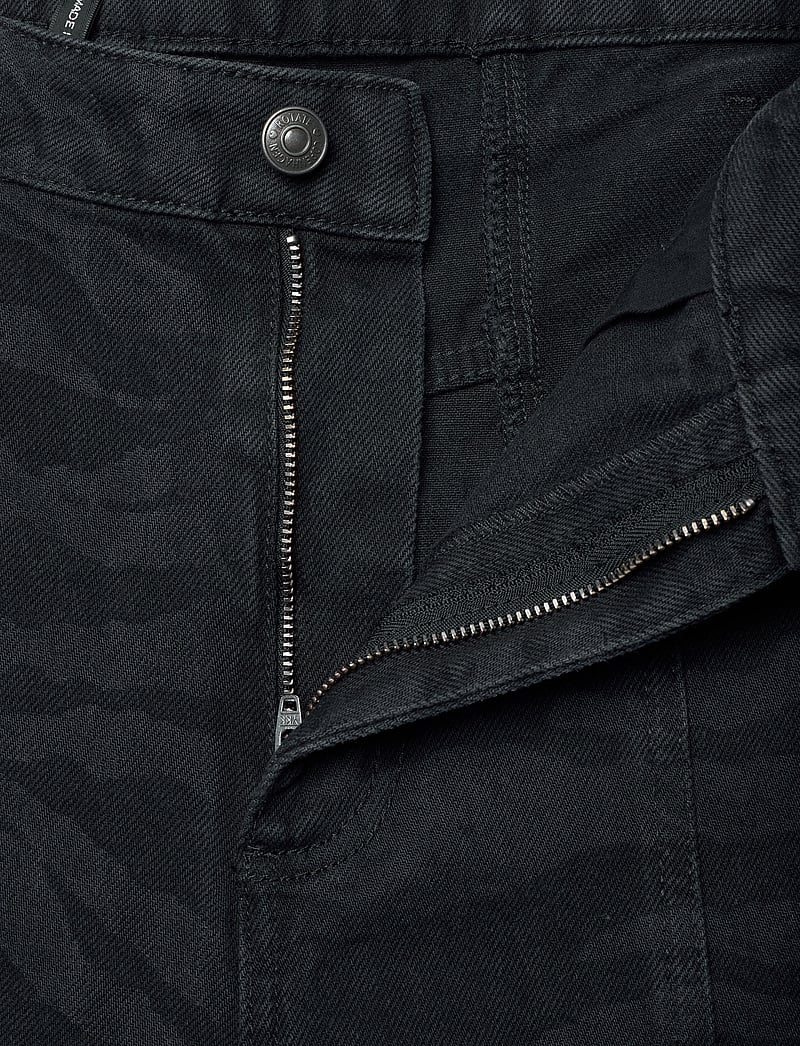 ROTATE Birger Christensen - Zebra Twill Cargo Pants - cargo püksid - black - washed - 3
