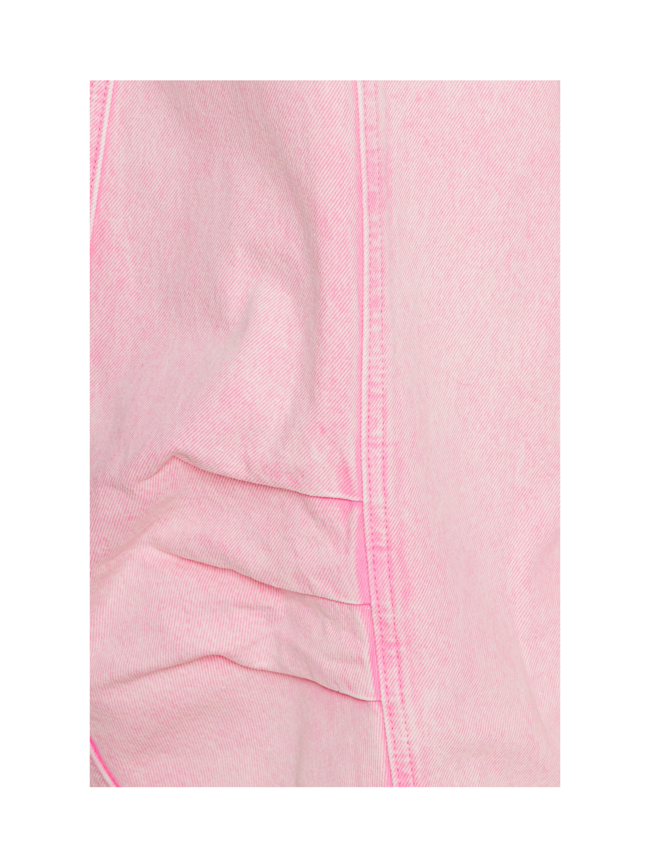ROTATE - CARGO DENIM PANTS - light pink denim - 2