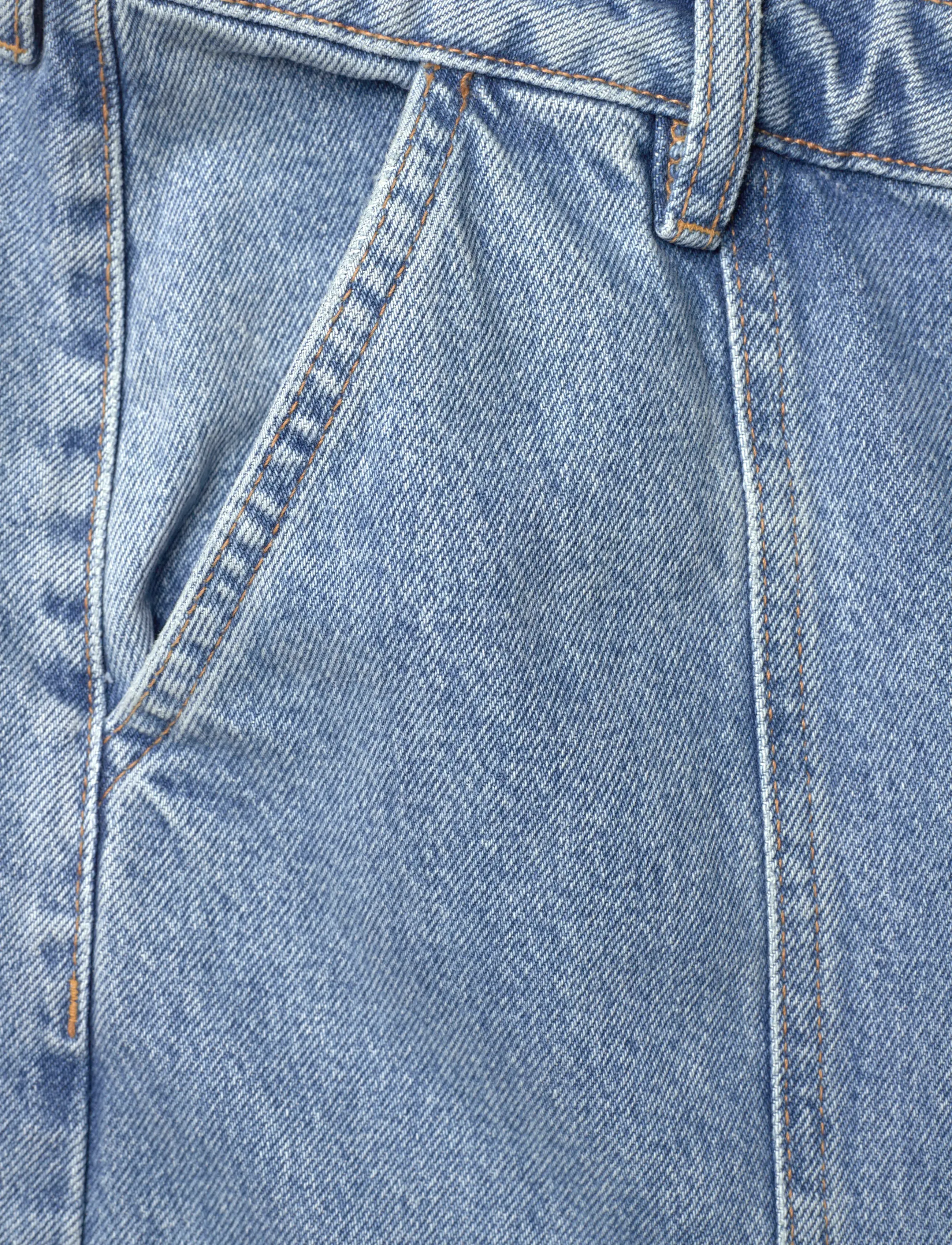 ROTATE - CARGO DENIM PANTS - cargo bikses - vintage blue, denim - 2