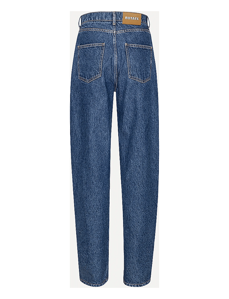 ROTATE Birger Christensen Button Detail Wide Jeans ROTATE Birger Christensen Button Detail Wide Jeans