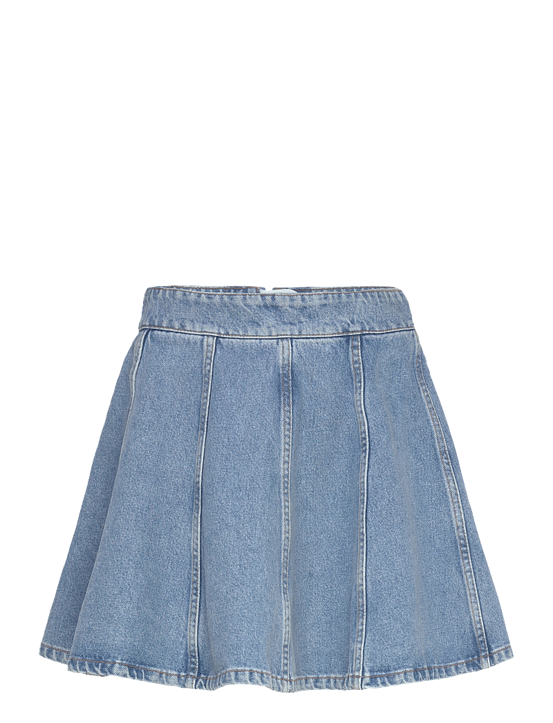ROTATE Birger Christensen - DENIM MINI SKIRT - jeanskjolar - vintage blue, denim - 1