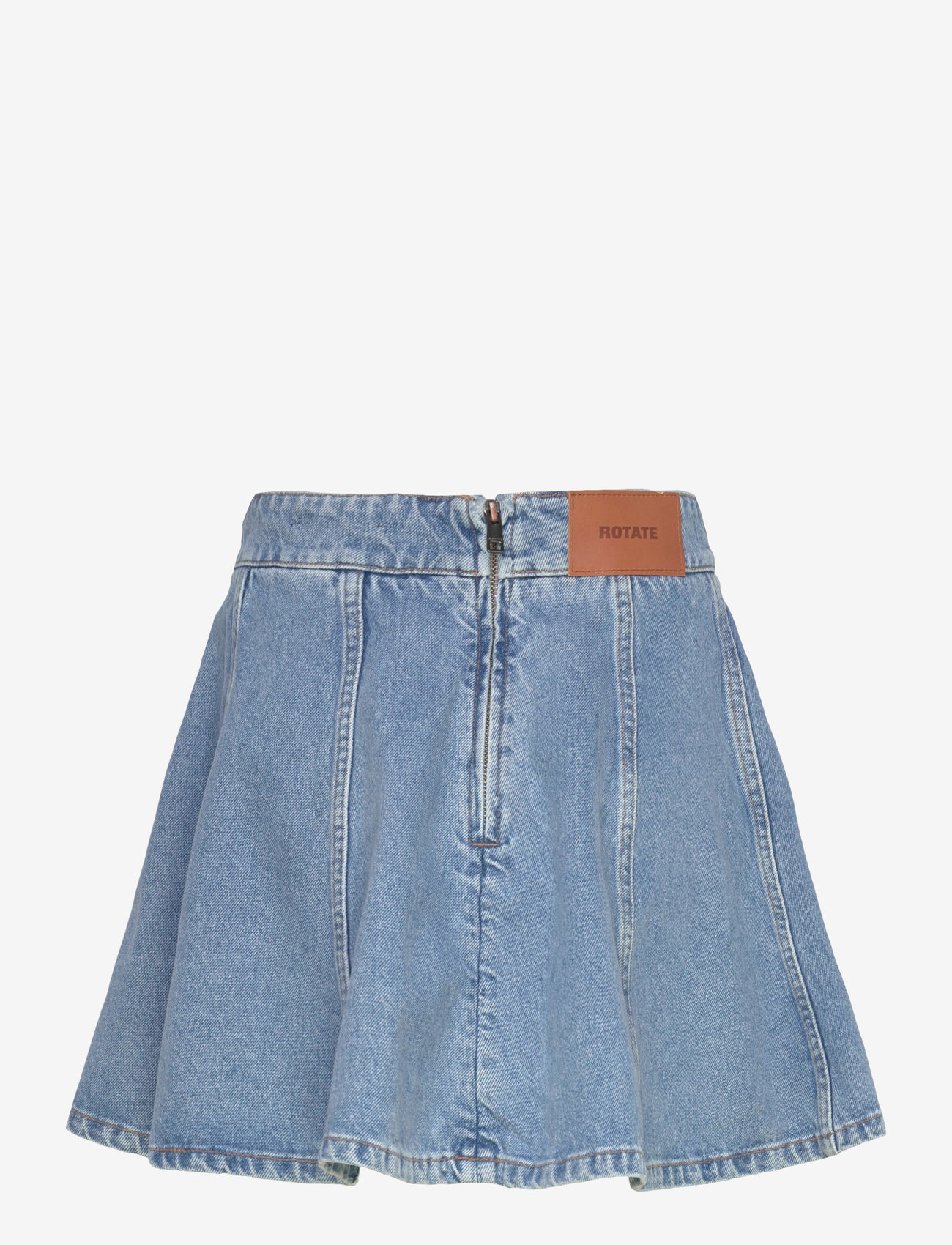 ROTATE Birger Christensen - DENIM MINI SKIRT - jeanskjolar - vintage blue, denim - 2