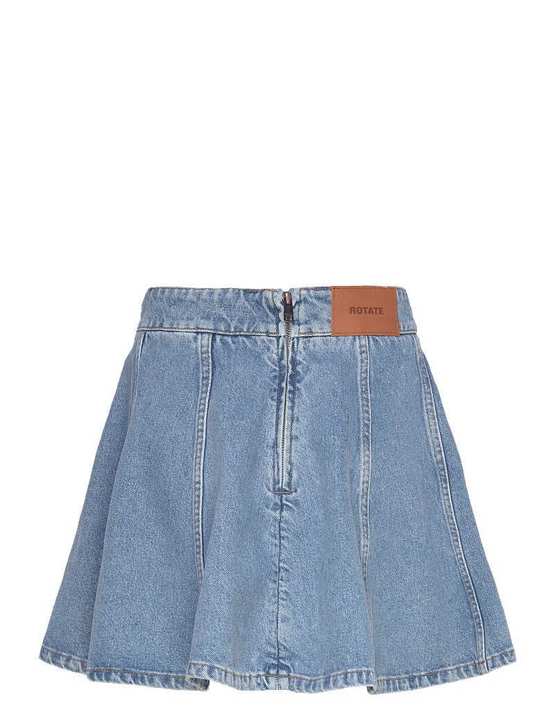 ROTATE Birger Christensen - DENIM MINI SKIRT - jeanskjolar - vintage blue, denim - 2