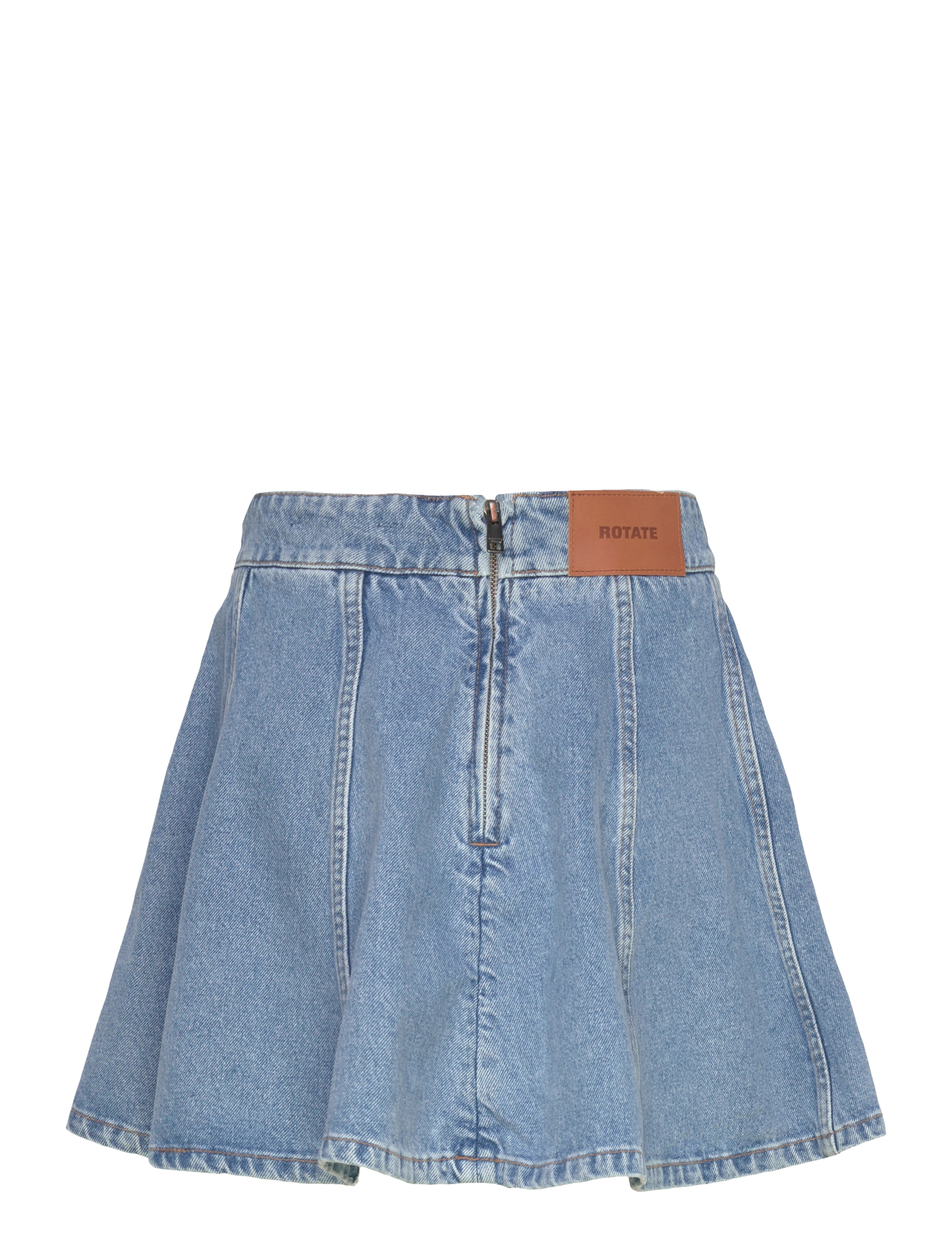 ROTATE - DENIM MINI SKIRT - jeansröcke - vintage blue, denim - 2