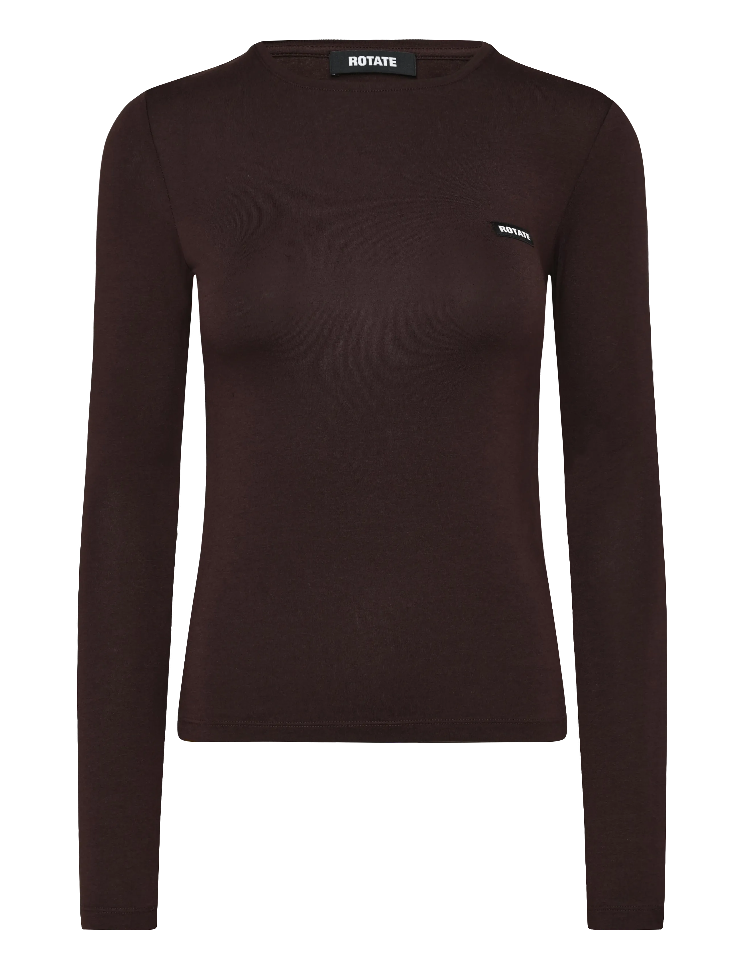 ROTATE LONG SLEEVE T-SHIRT - Riided - MOLÉ / brown
