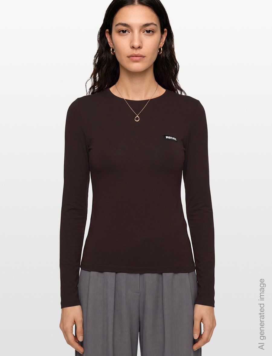 ROTATE - LONG SLEEVE T-SHIRT - långärmade toppar - molÉ - 3