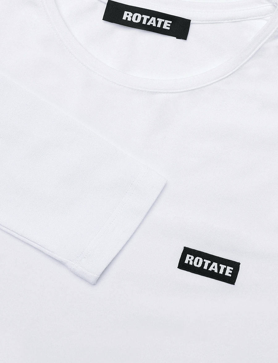 ROTATE - LONG SLEEVE T-SHIRT - langärmlige tops - bright white - 5
