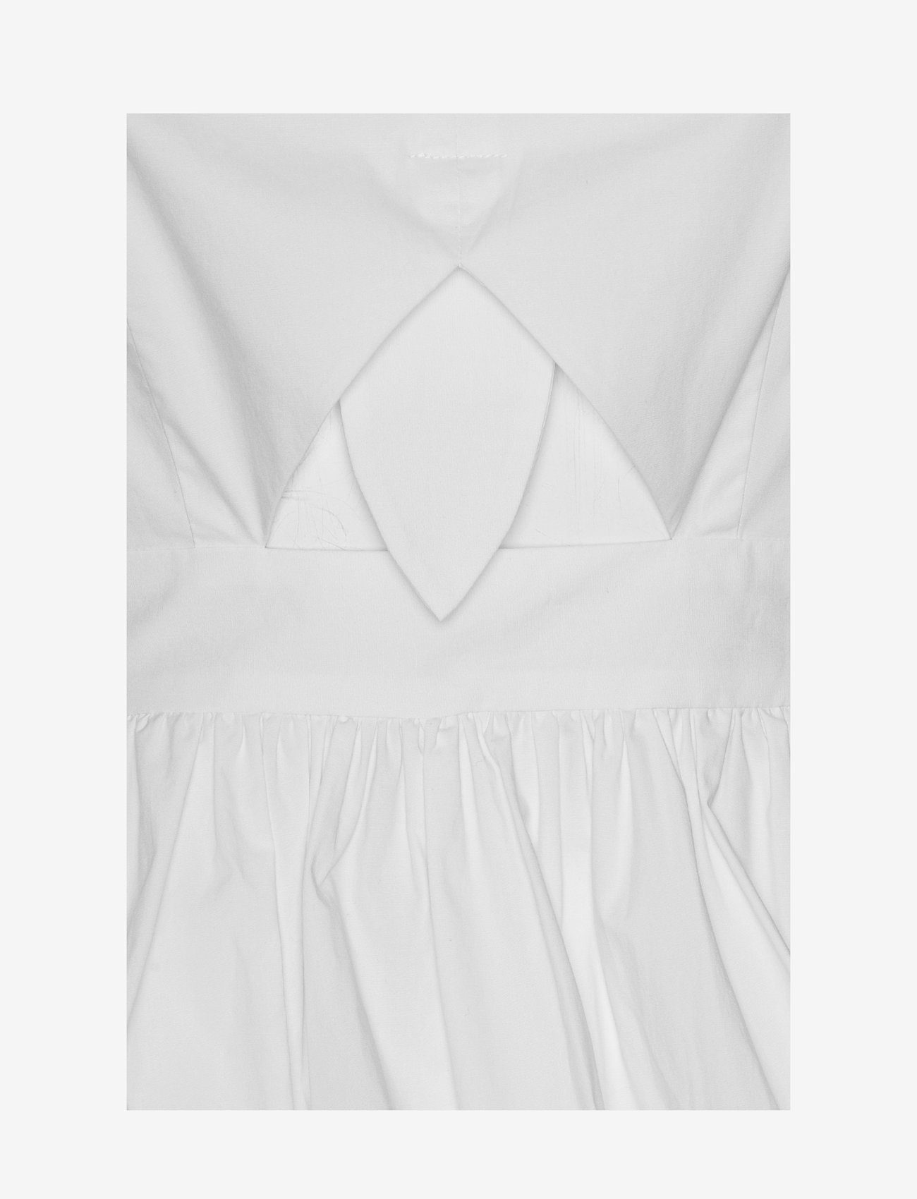ROTATE - PUFF SLEEVE BUBBLE TOP - bright white - 4