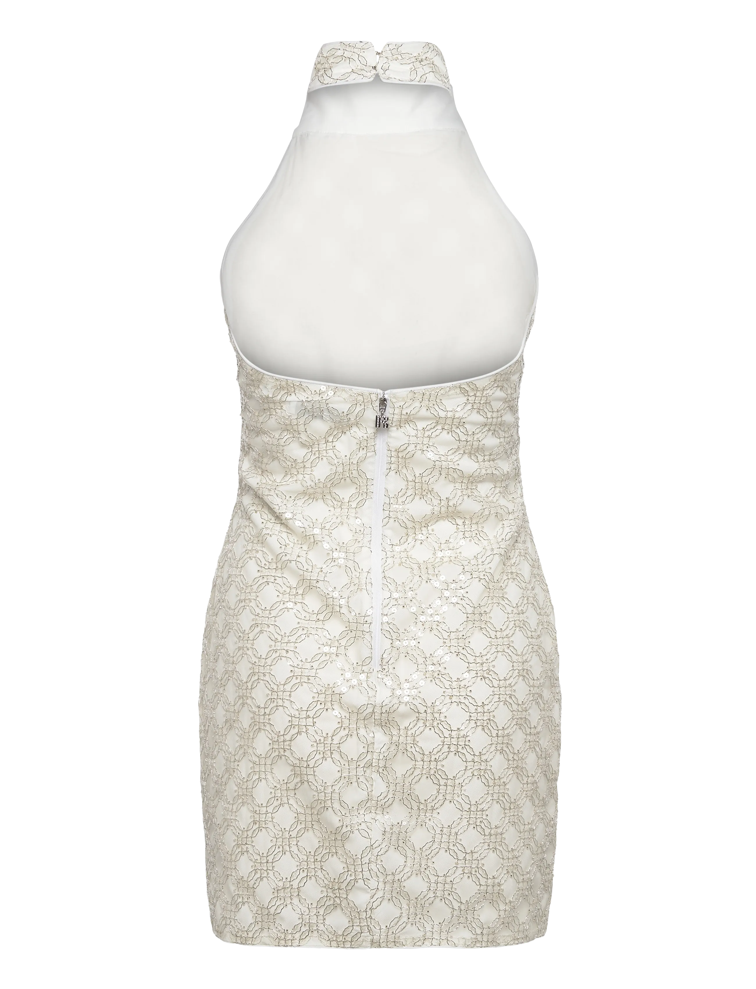 Beaded Halterneck Dress 2