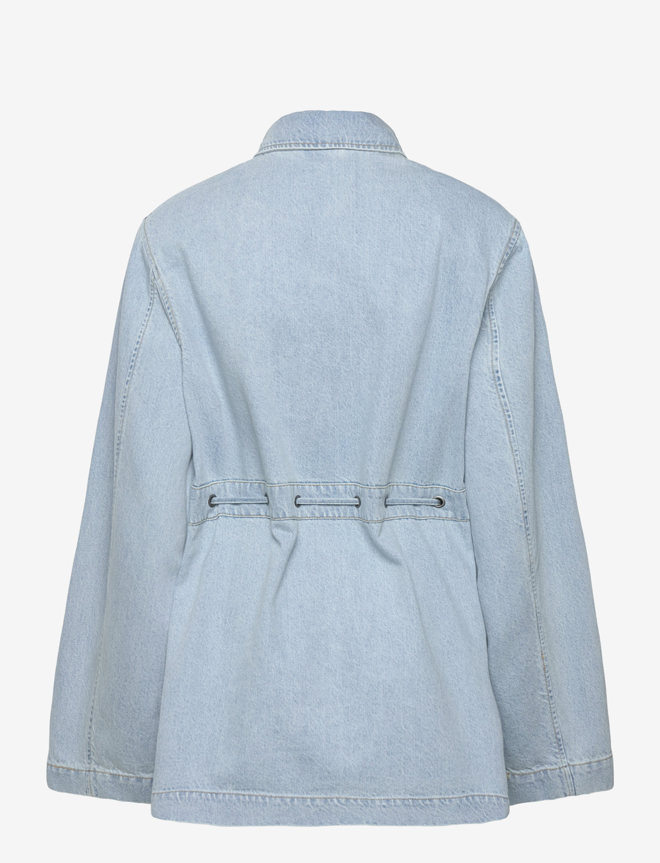 ROTATE Birger Christensen - Laced Denim Jacket - light blue denim - 2