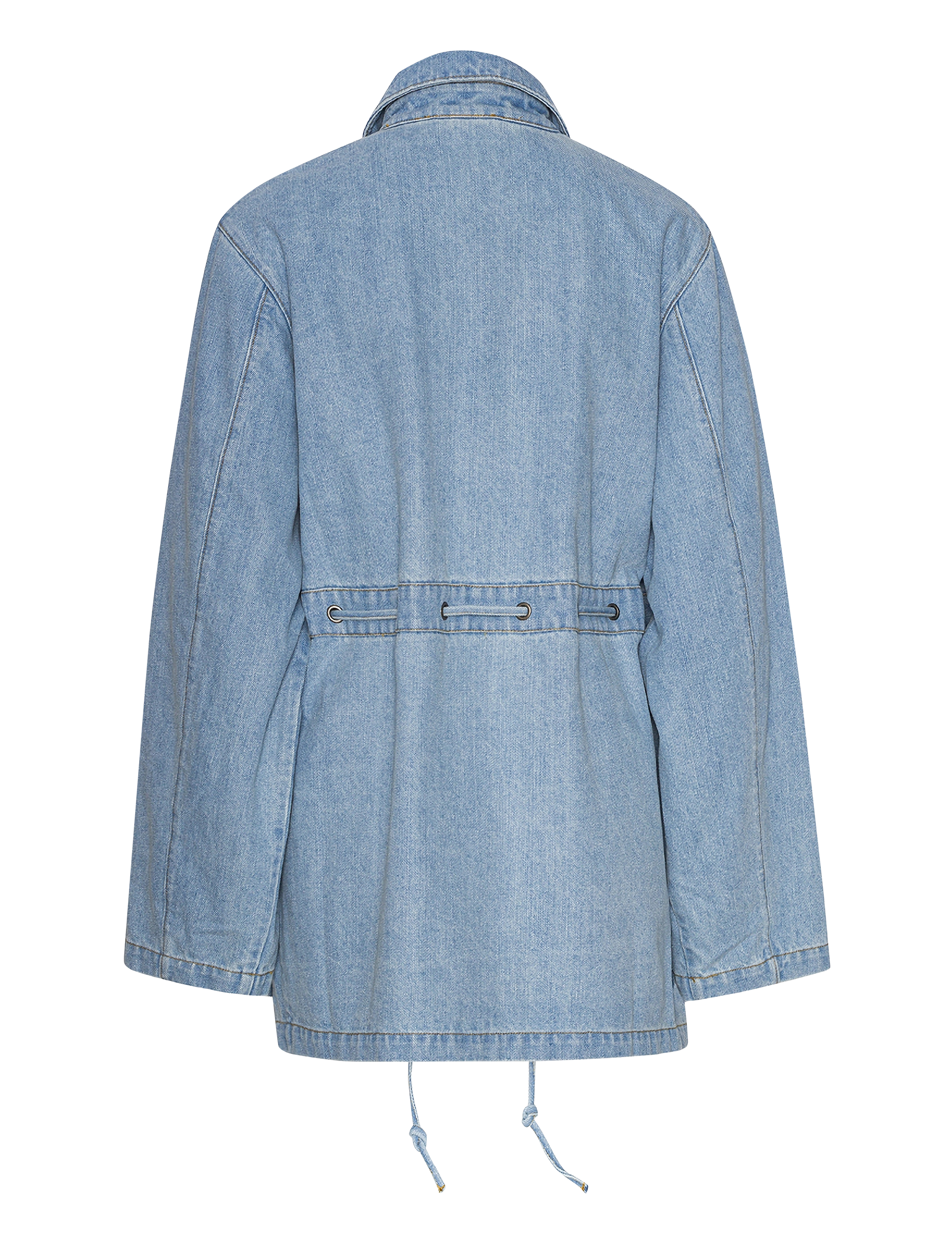 ROTATE - Laced Denim Jacket - light blue denim - 3