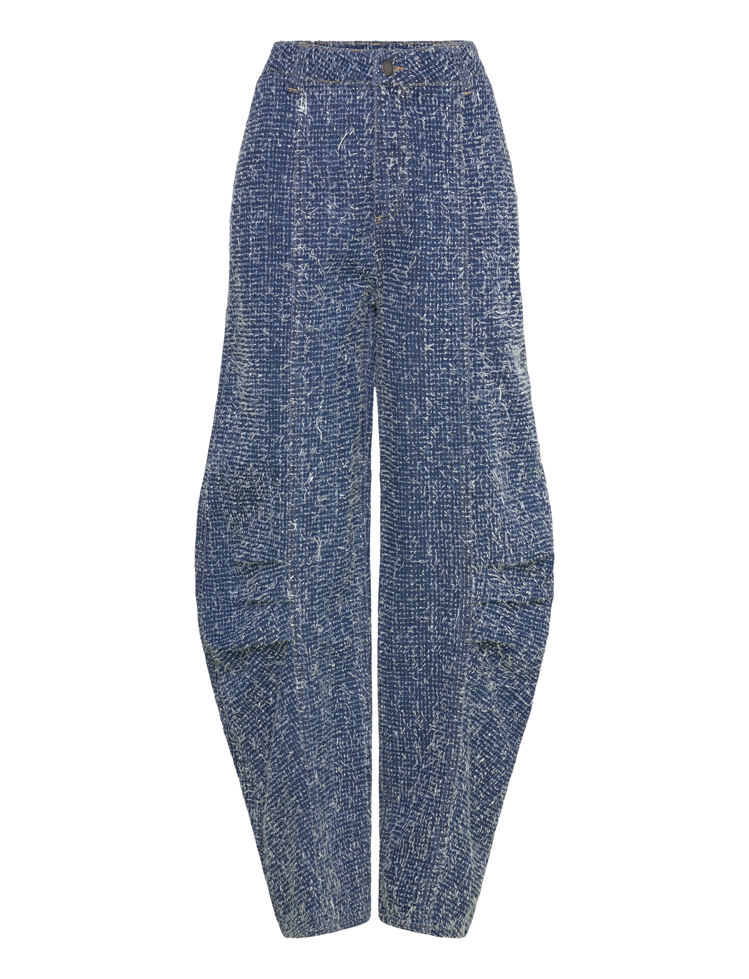 ROTATE DENIM LOOSE FIT PANTS - ROTATE Birger Christensen - MEDIUM BLUE DENIM / blue