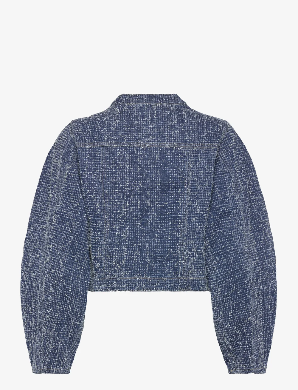 ROTATE Birger Christensen - ROUND SLEEVE DENIM JACKET - denimjakker - medium blue denim - 2