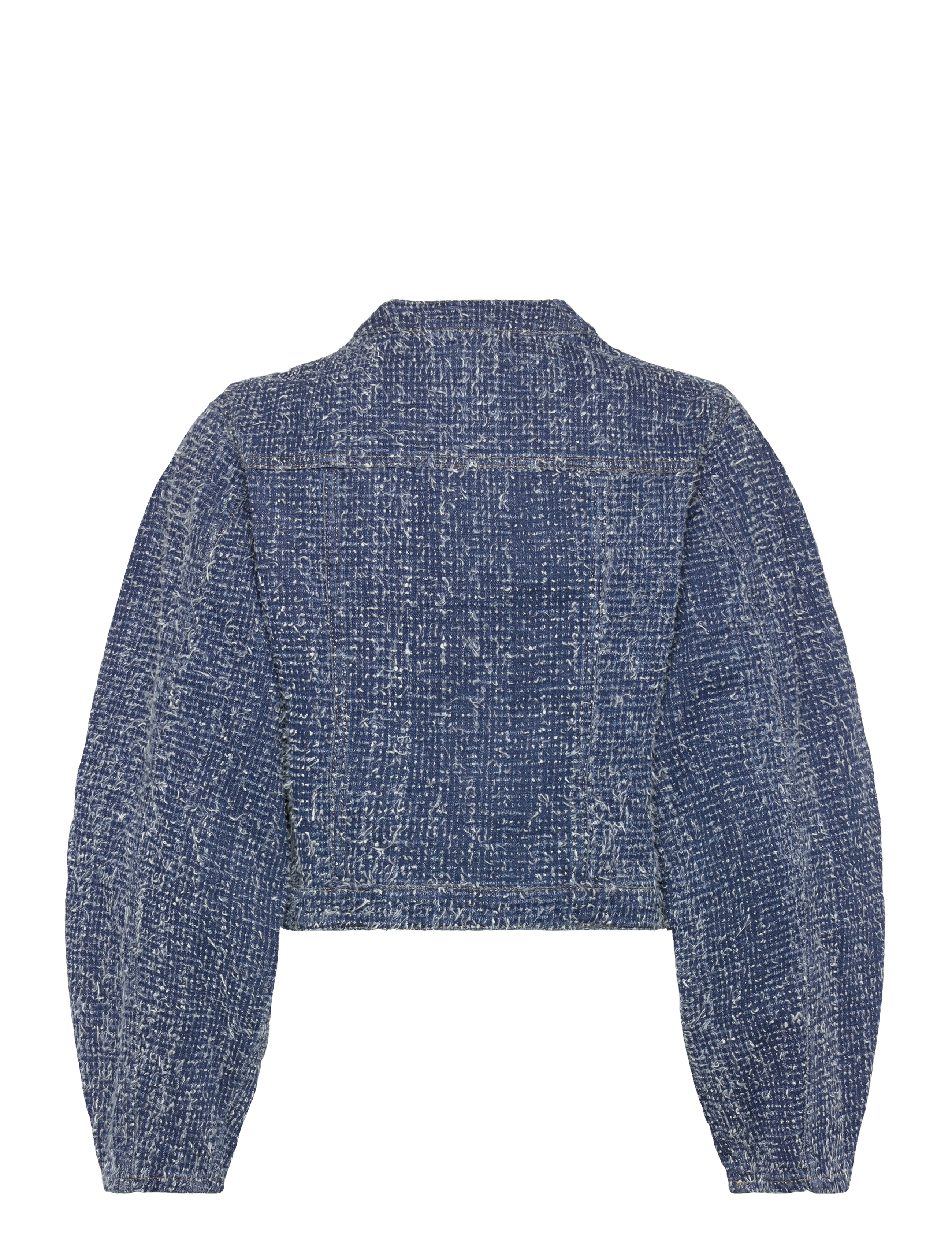 ROTATE - ROUND SLEEVE DENIM JACKET - kevättakit - medium blue denim - 2