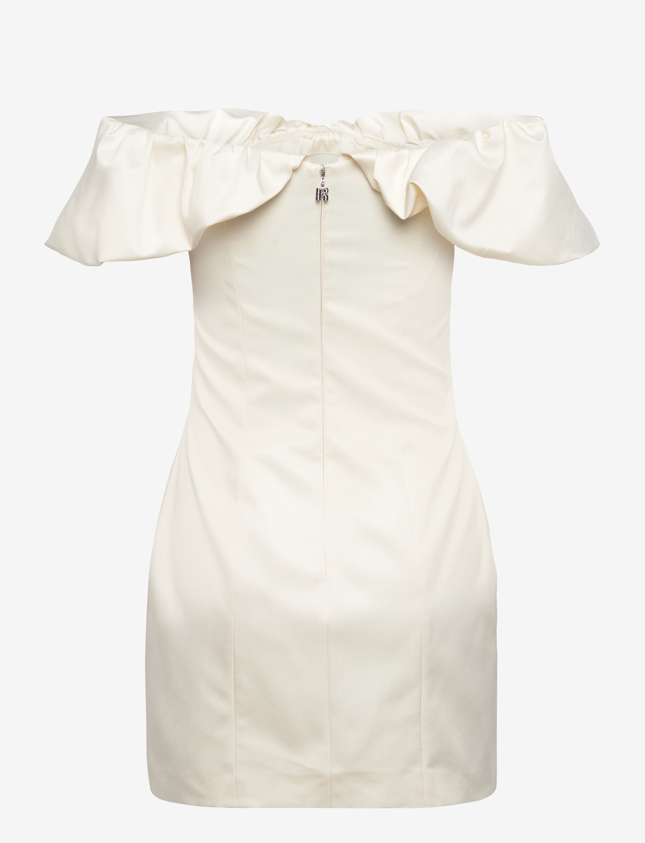 ROTATE - OFF-SHOULDER MINI DRESS - egret - 1