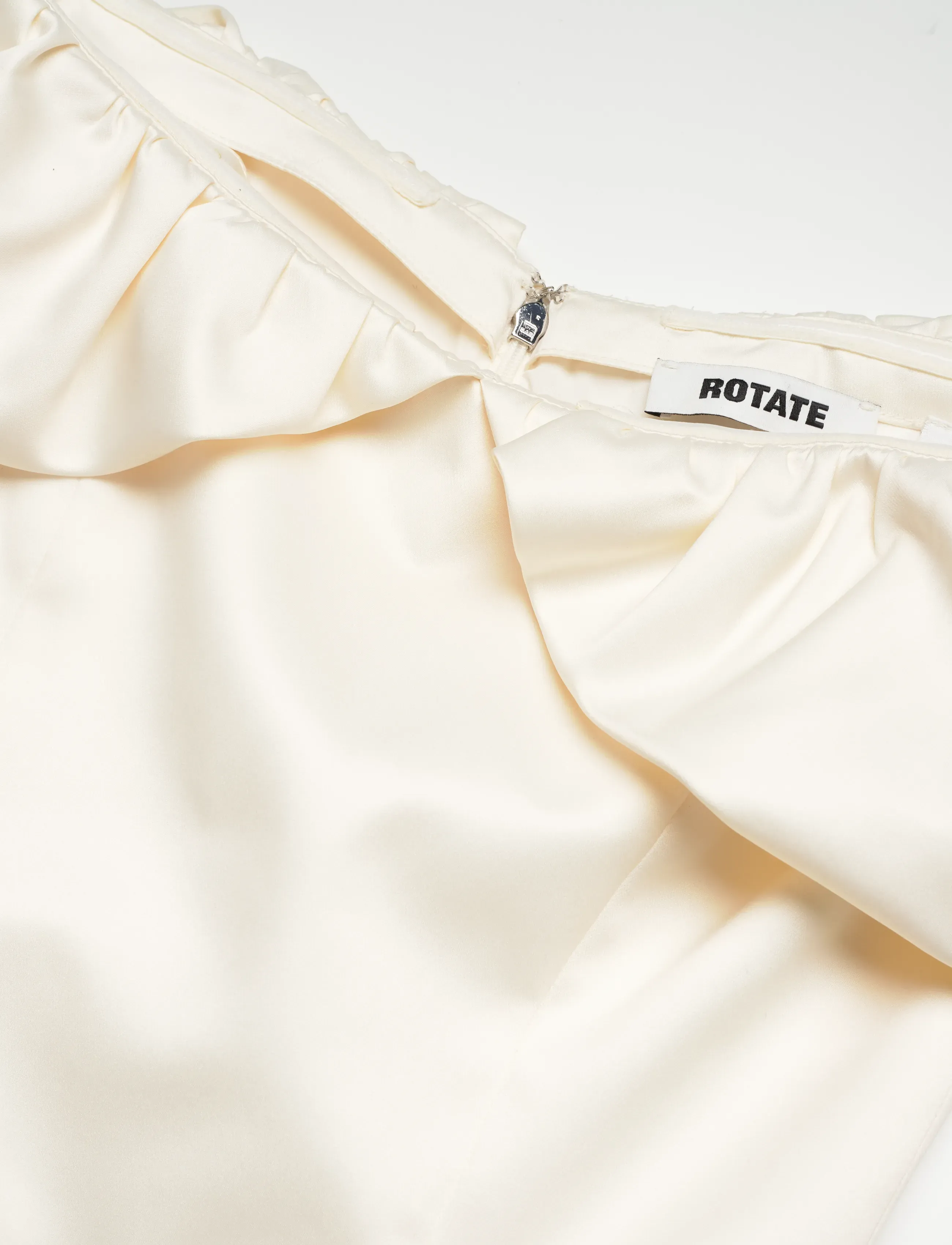 ROTATE - OFF-SHOULDER MINI DRESS - egret - 2