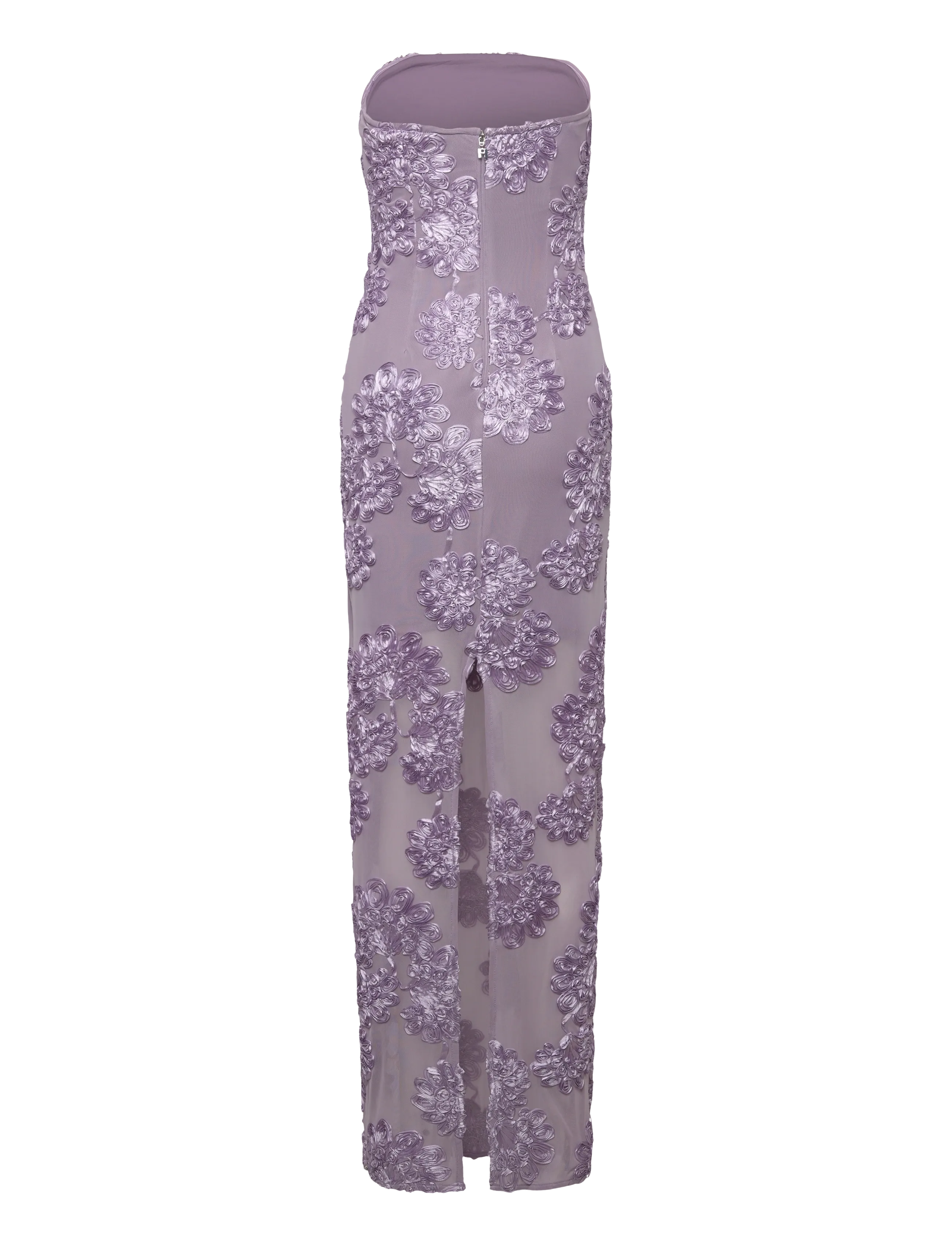 ROTATE - 3D MESH MAXI DRESS - lavender aura - 1