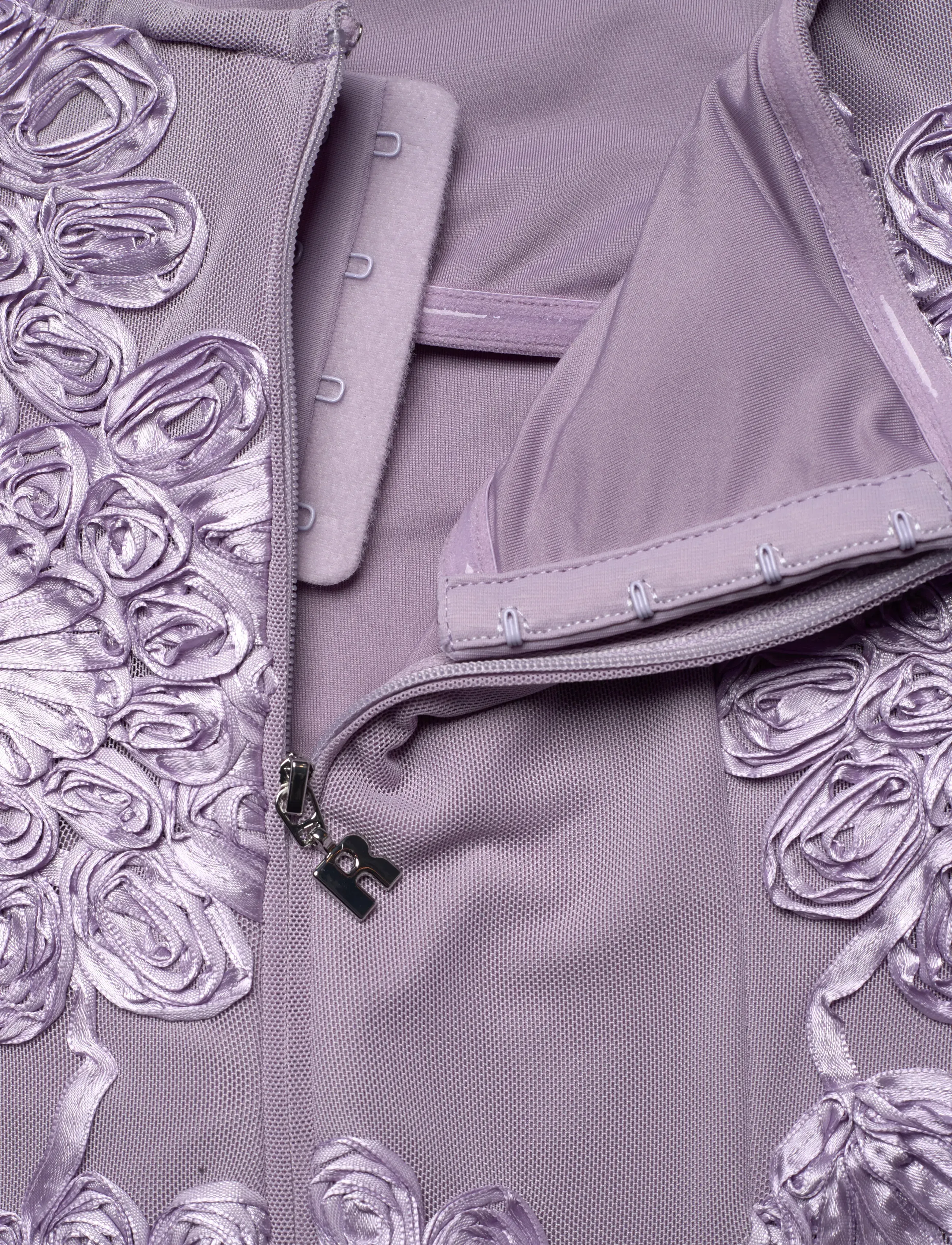 ROTATE - 3D MESH MAXI DRESS - lavender aura - 4