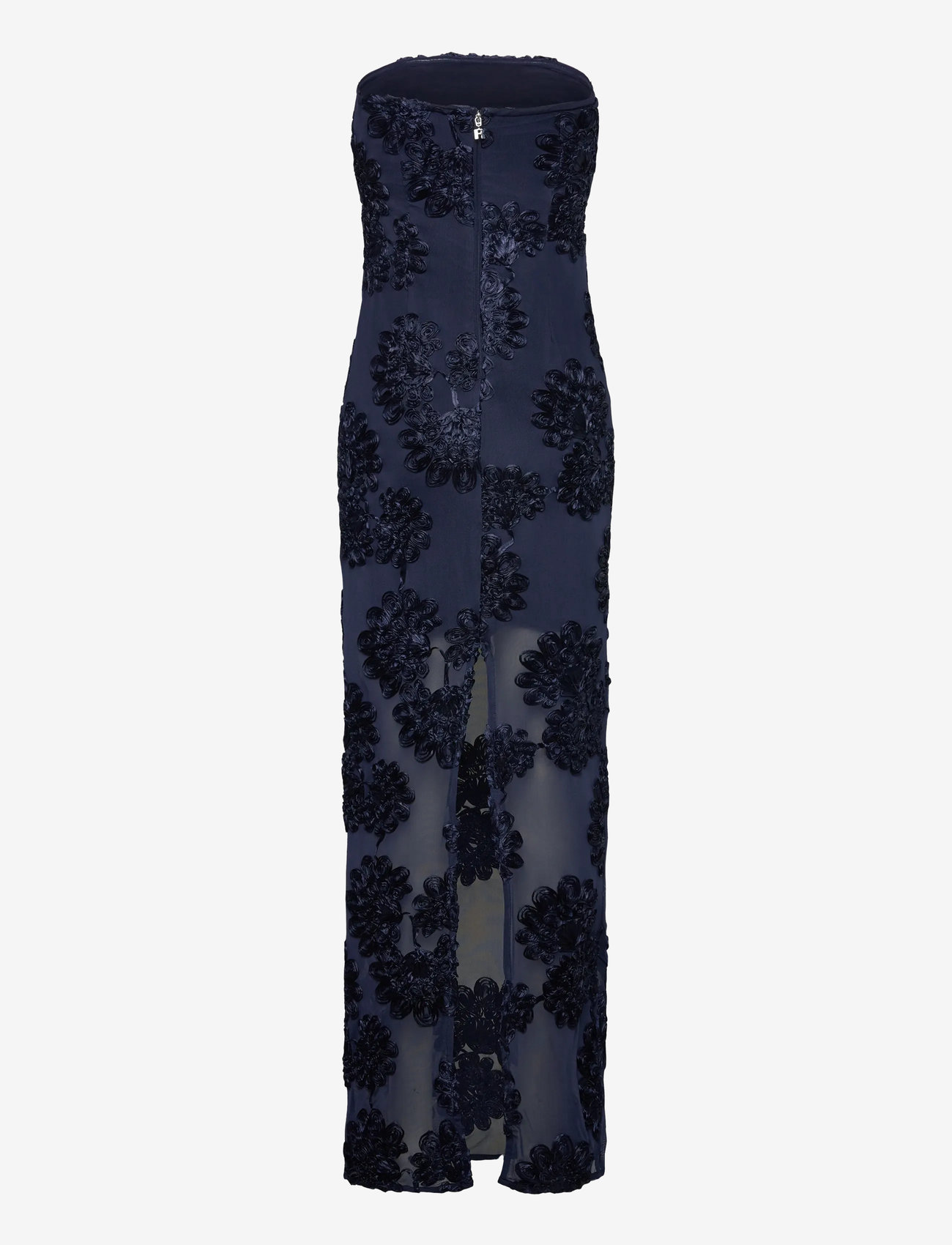 ROTATE Birger Christensen - 3D MESH MAXI DRESS - blueprint - 2