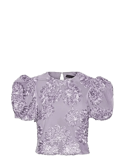 3d Mesh Sleeveless Top - KortæRmede Bluser