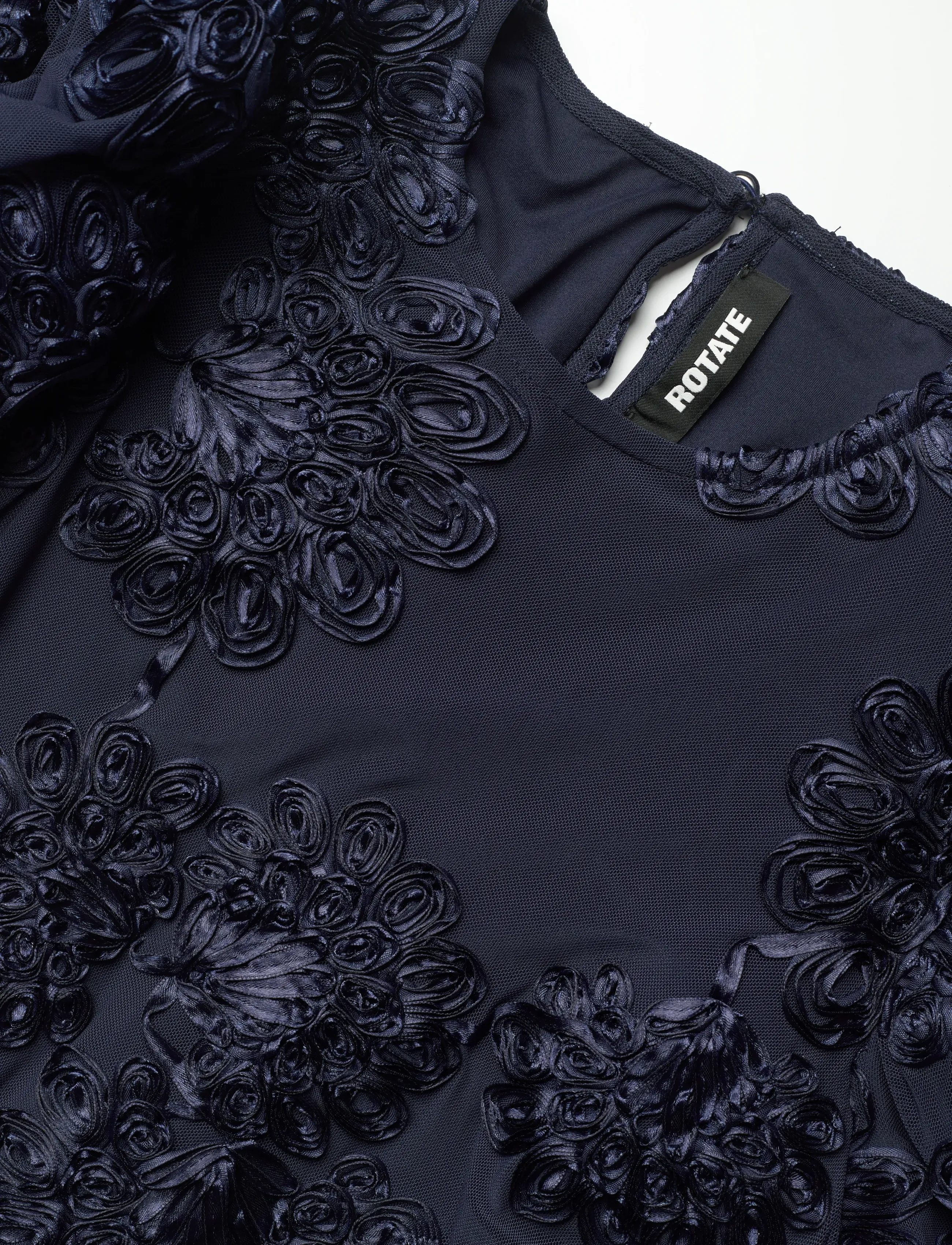ROTATE - 3D MESH SLEEVELESS TOP - blueprint - 2