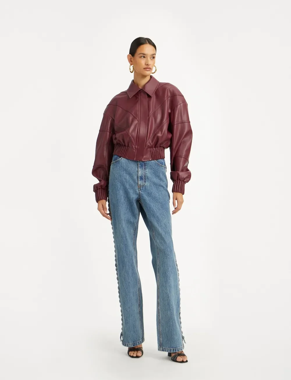 ROTATE Birger Christensen - BOMBER JACKET - lette jakker - zinfandel - 0