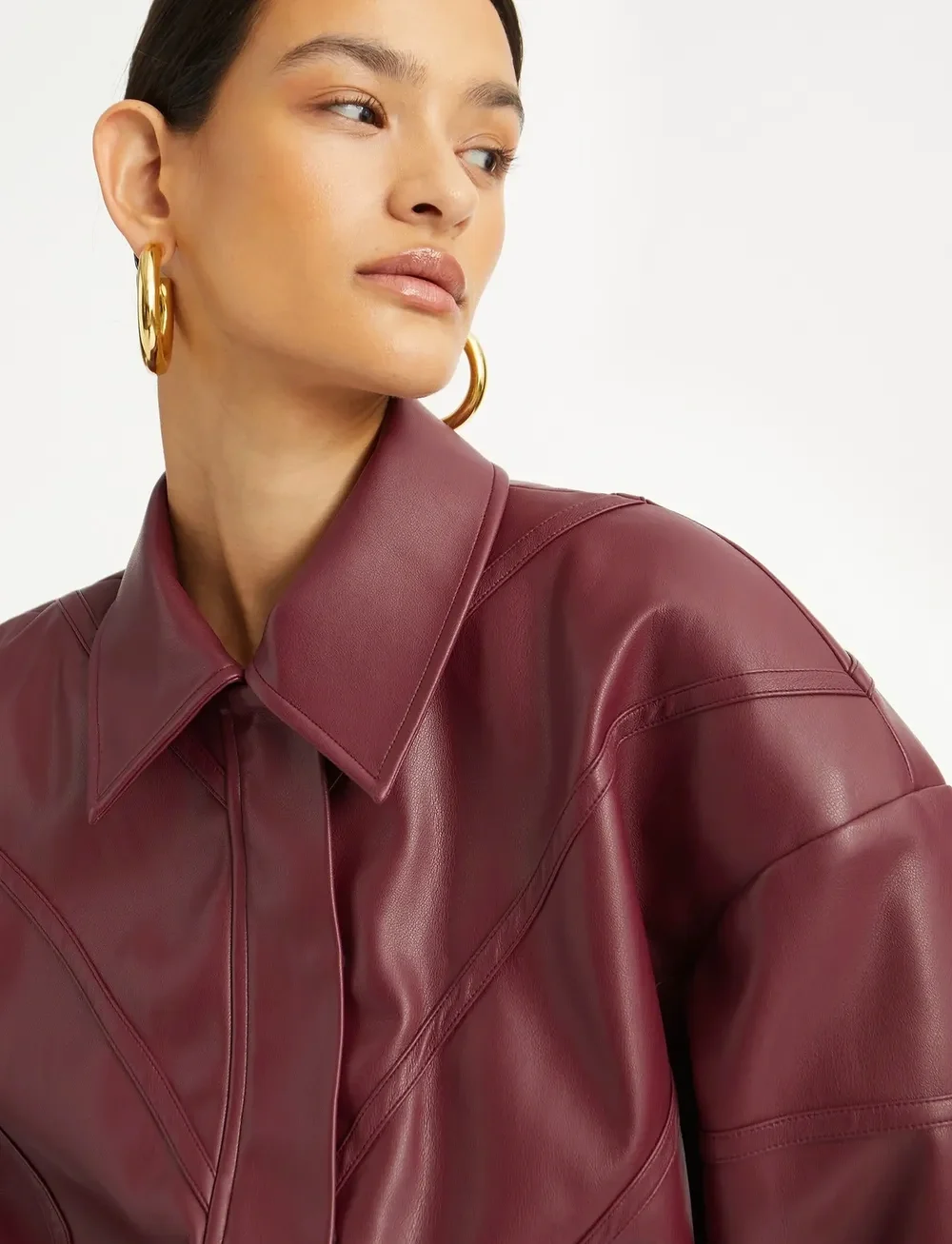 ROTATE Birger Christensen - BOMBER JACKET - lette jakker - zinfandel - 5