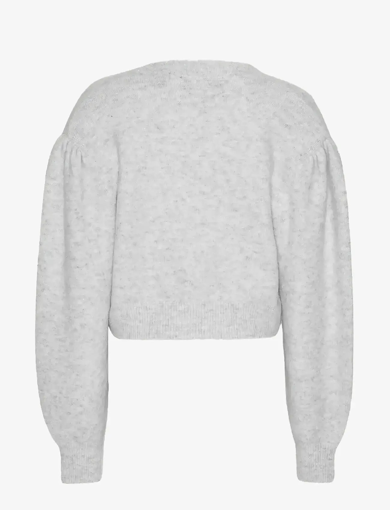 ROTATE Birger Christensen - KNIT PUFFSLEEVE CARDIGAN - kardiganid - snow white - 2