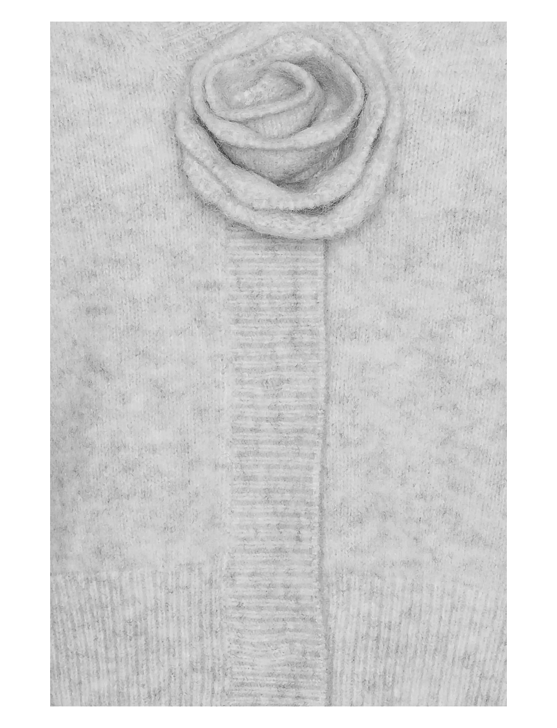 ROTATE Birger Christensen - KNIT PUFFSLEEVE CARDIGAN - kardiganid - snow white - 3