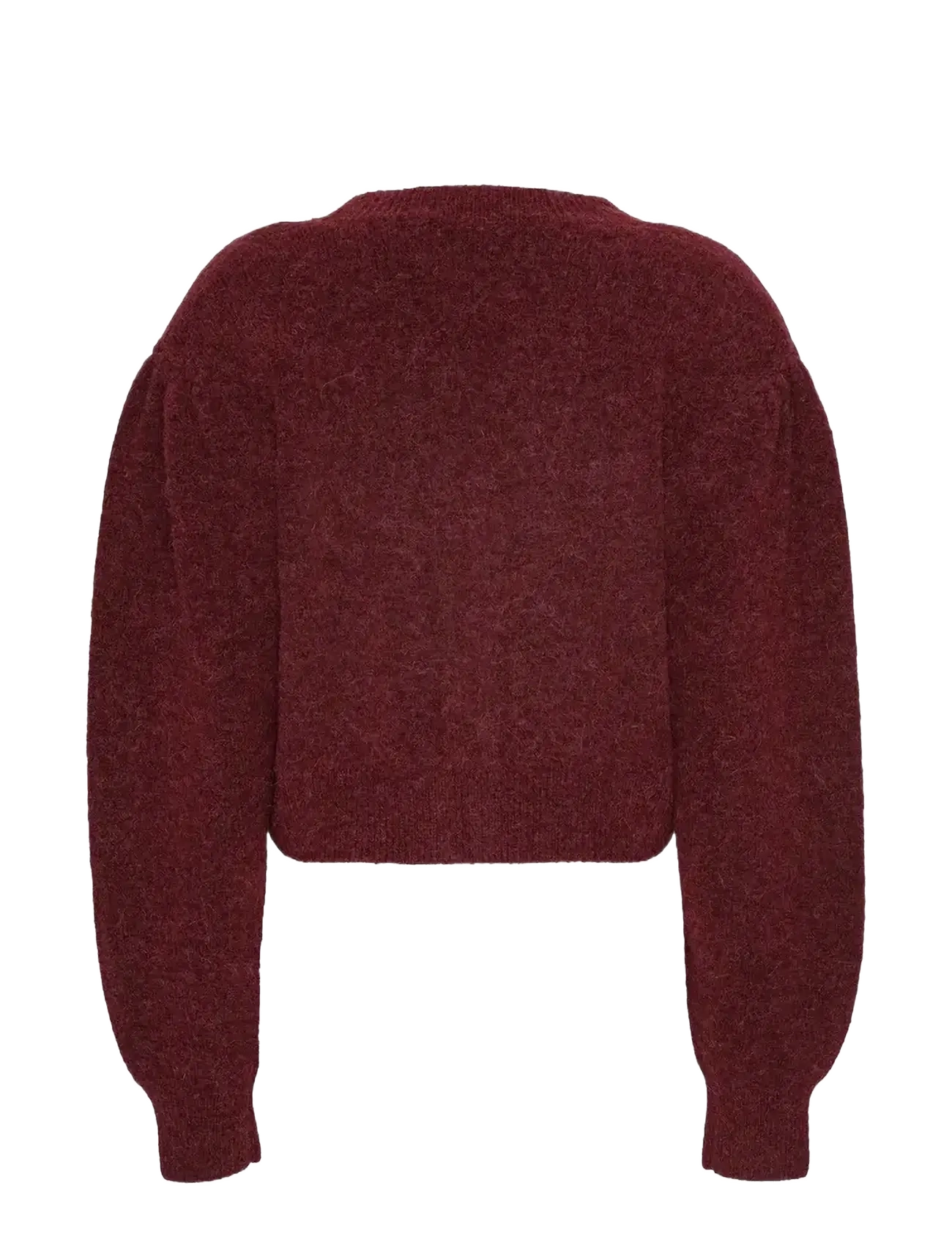 ROTATE - KNIT PUFFSLEEVE CARDIGAN - zinfandel - 2