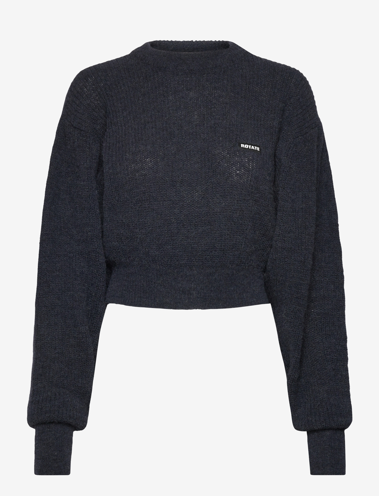 ROTATE Birger Christensen - KNIT PUFF CREWNECK - pullover - navy blazer - 0