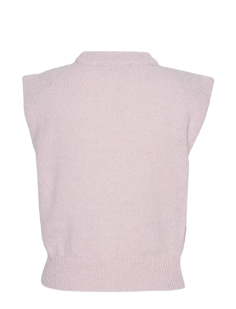 ROTATE - KNIT CROPPED VEST - pullover - ballerina - 1