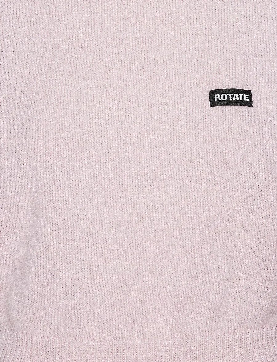 ROTATE - KNIT CROPPED VEST - jumpers - ballerina - 2