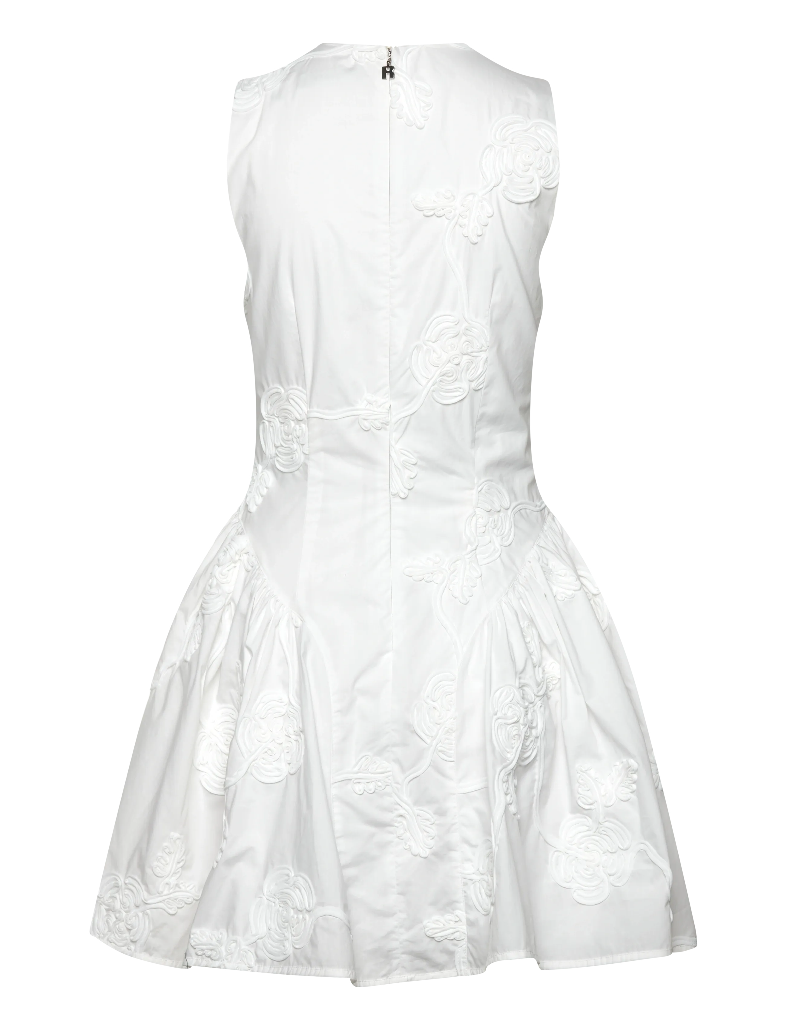 ROTATE - POPLIN MINI DRESS - bright white - 1