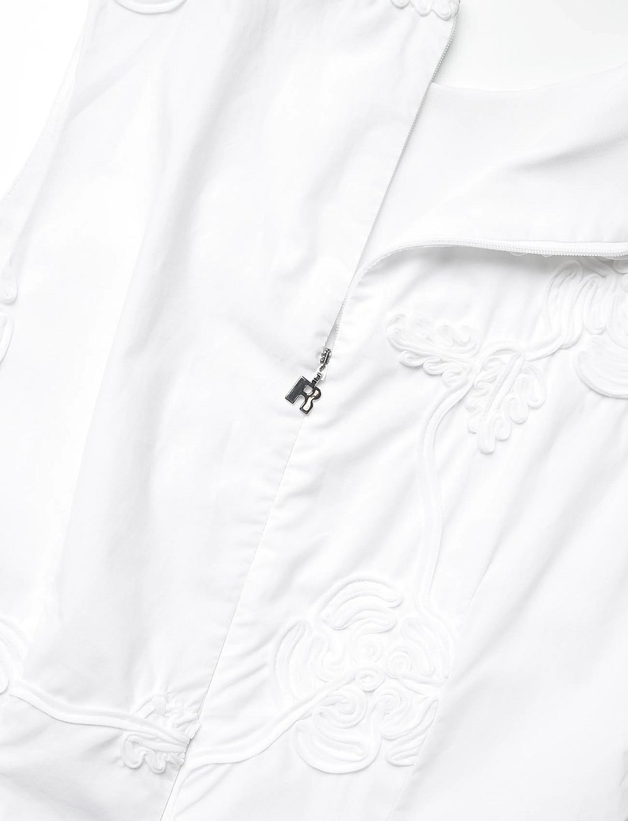 ROTATE - POPLIN MINI DRESS - bright white - 3