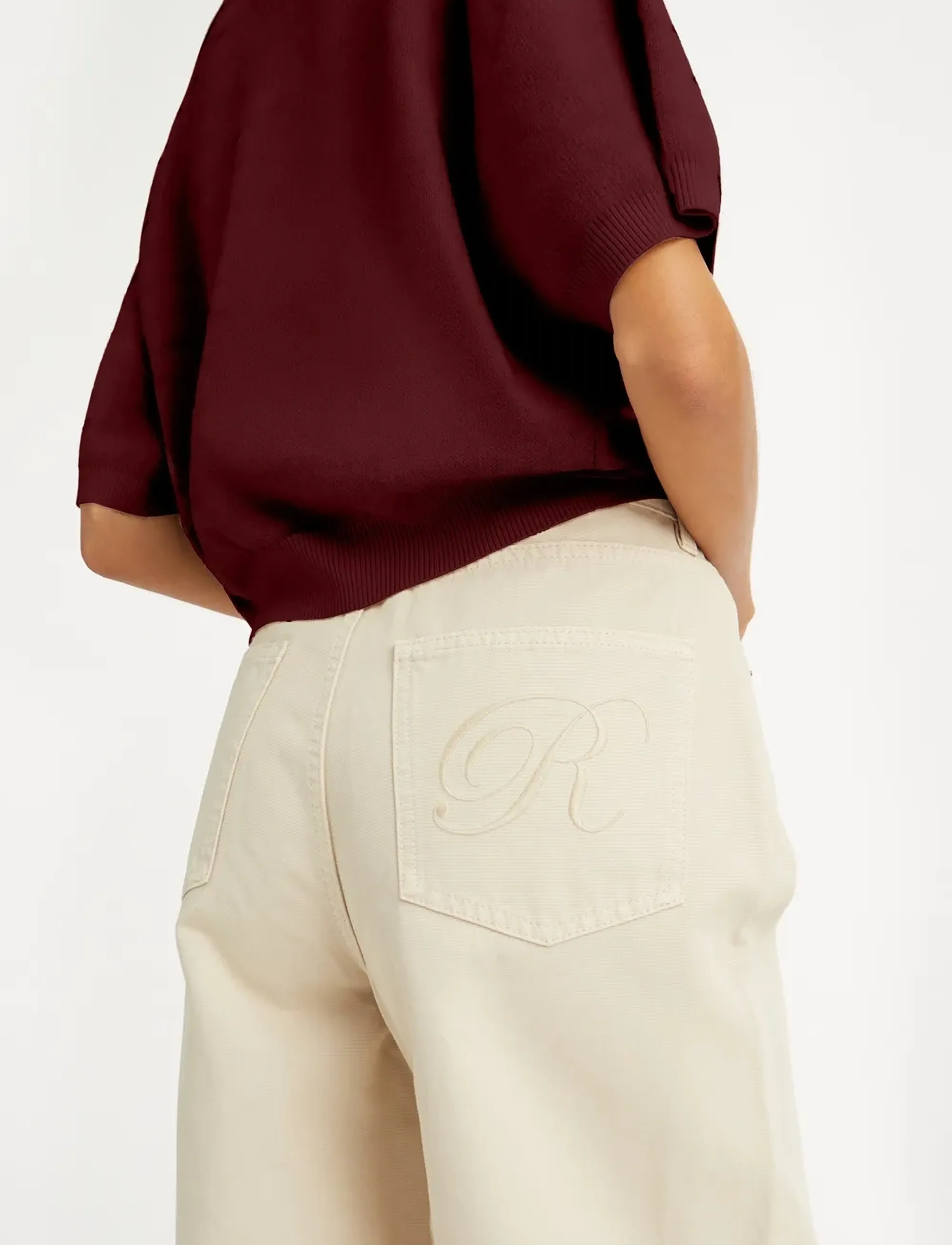 ROTATE - SLINKY KNIT POLO - polosärgid - zinfandel - 3