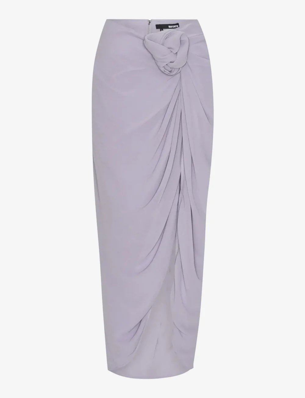 ROTATE Birger Christensen - CREPE KNOT SKIRT - midi-röcke - lavender aura - 1