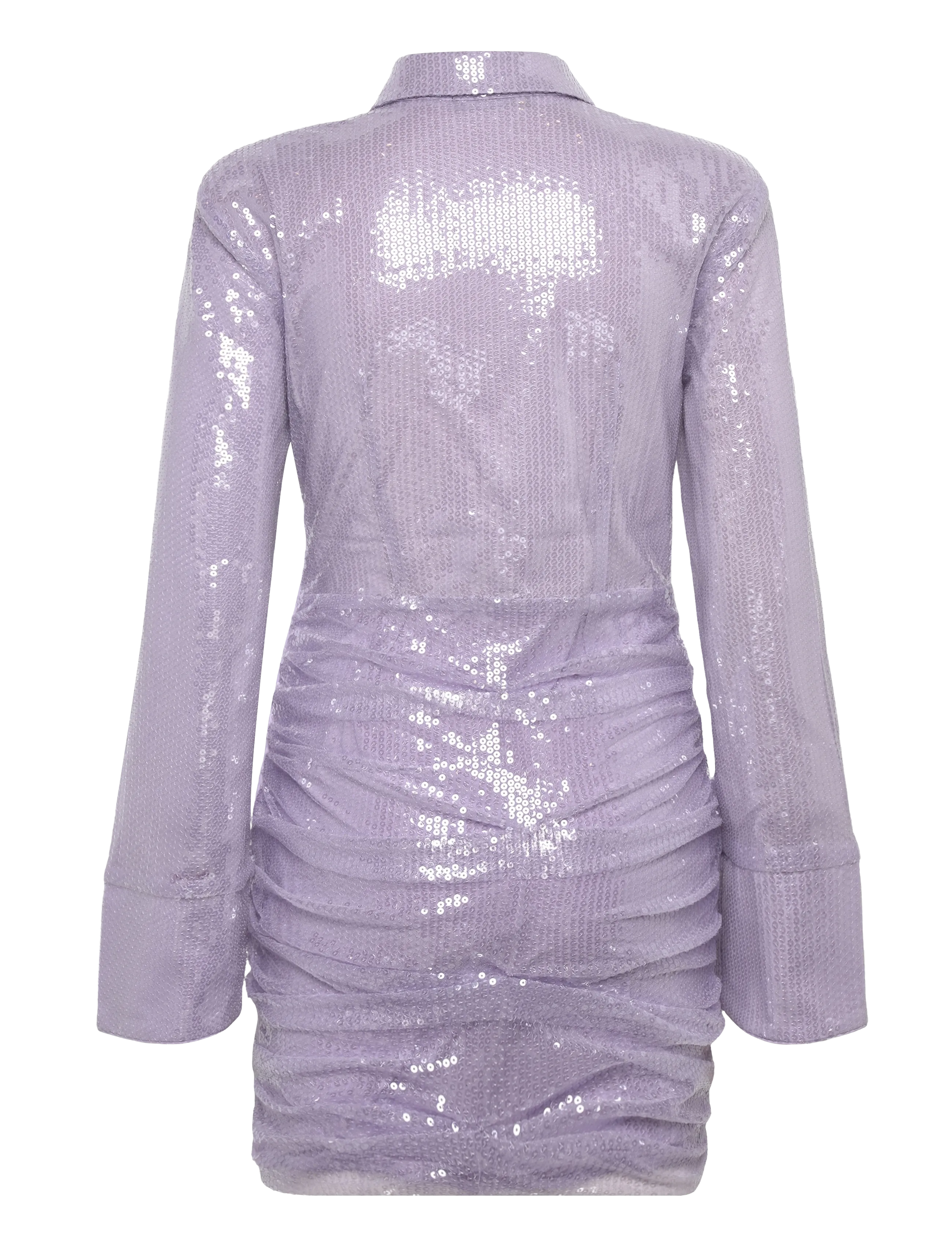 ROTATE - SEQUIN MINI DRESS - cocktail dresses - misty lilac - 1