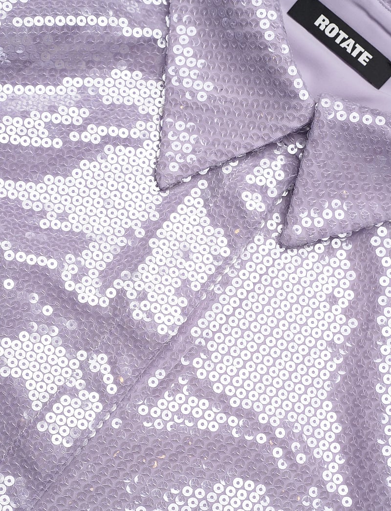 ROTATE Birger Christensen - SEQUIN MINI DRESS - cocktailkjoler - misty lilac - 2