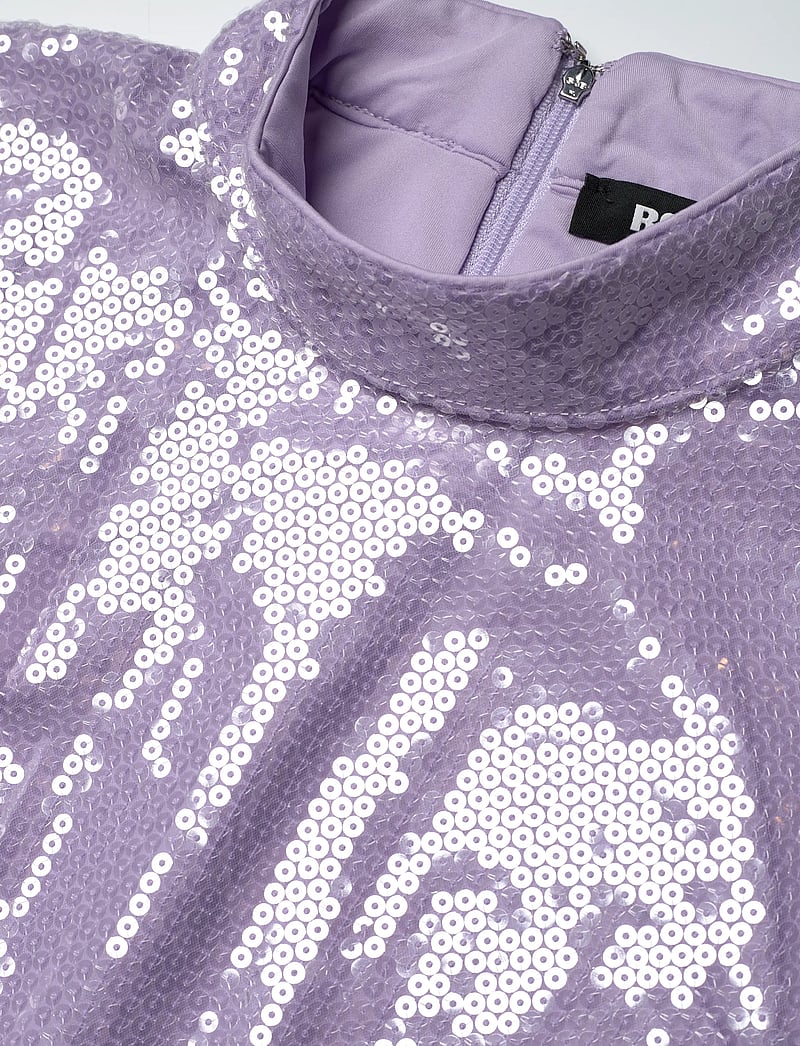 ROTATE Birger Christensen - SEQUIN MIDI DRESS - sequin dresses - misty lilac - 2