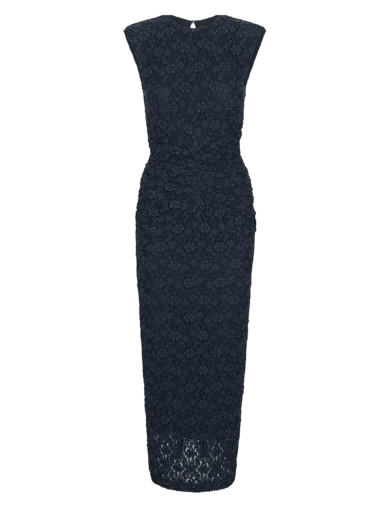 ROTATE - LACE LONG MIDI DRESS - cocktail dresses - navy blazer - 1