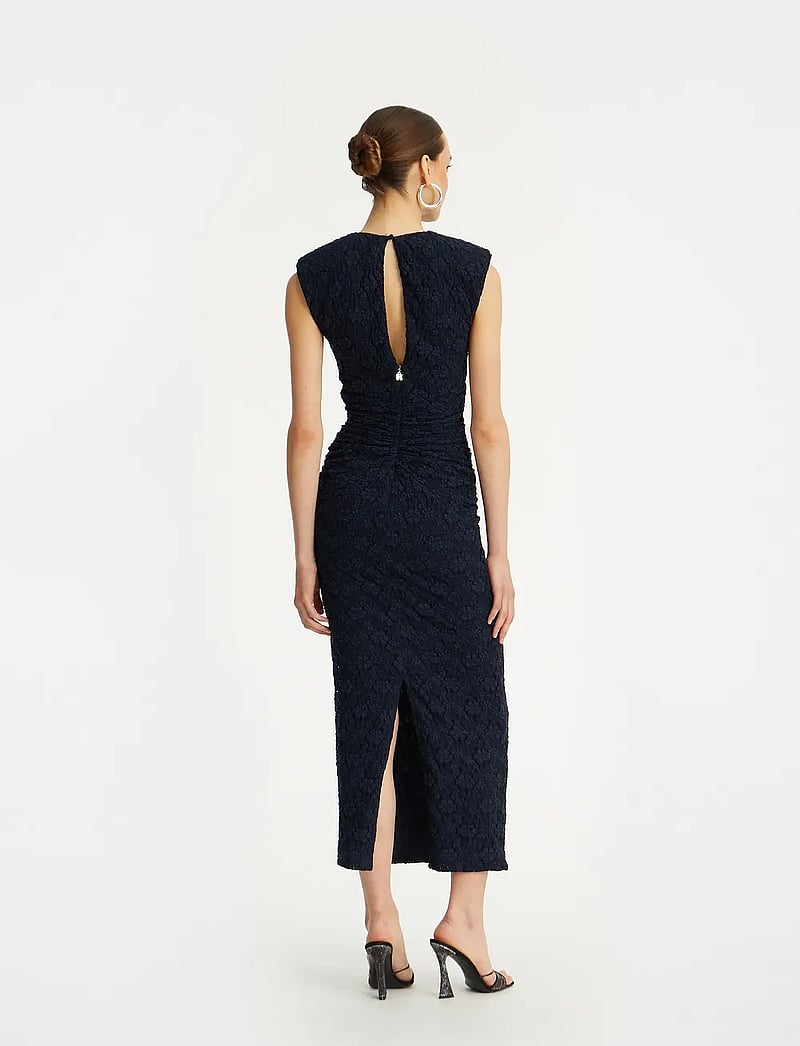 ROTATE - LACE LONG MIDI DRESS - cocktail dresses - navy blazer - 3