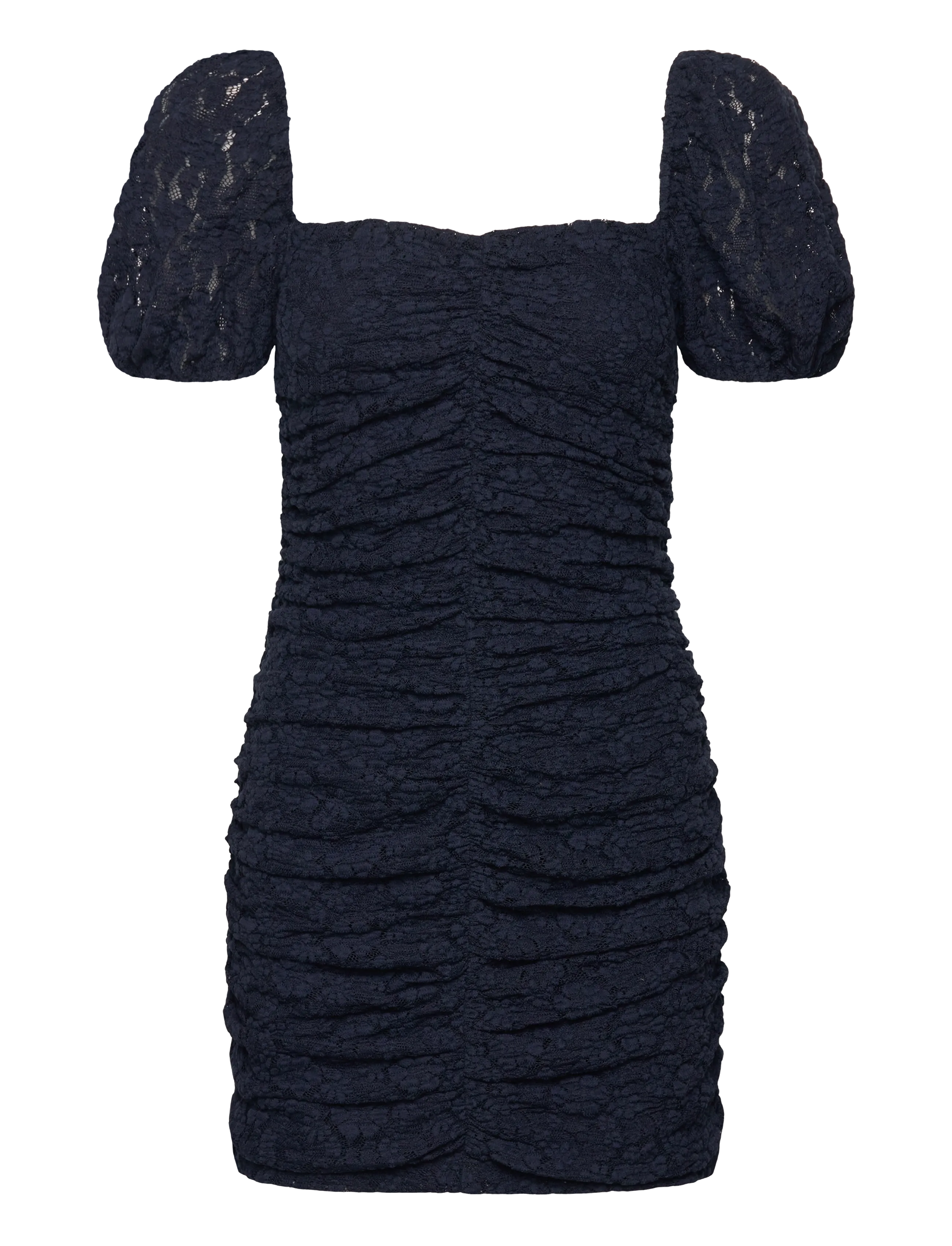 LACE MINI DRESS - NAVY BLAZER