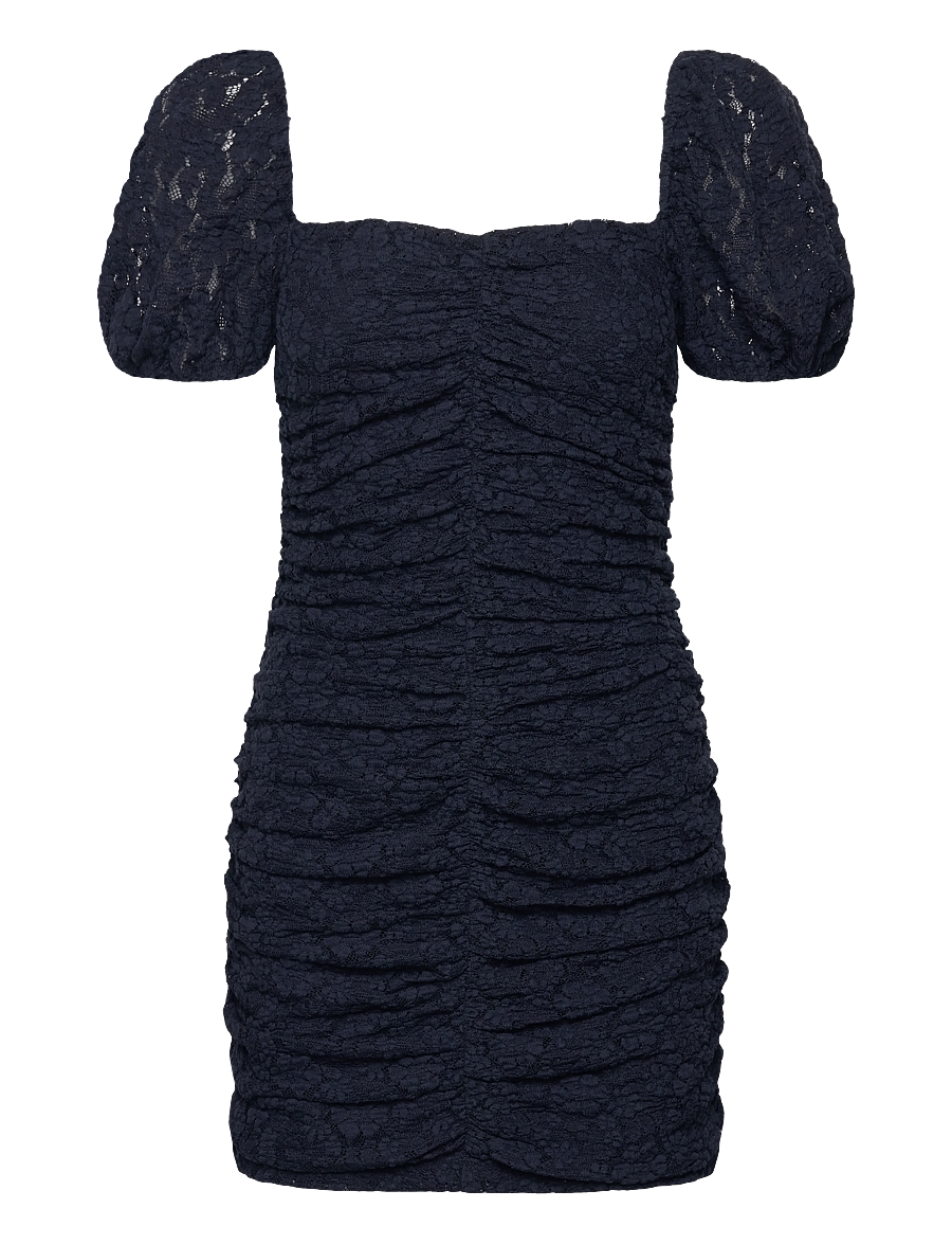 ROTATE - LACE MINI DRESS - bodycon dresses - navy blazer - 0
