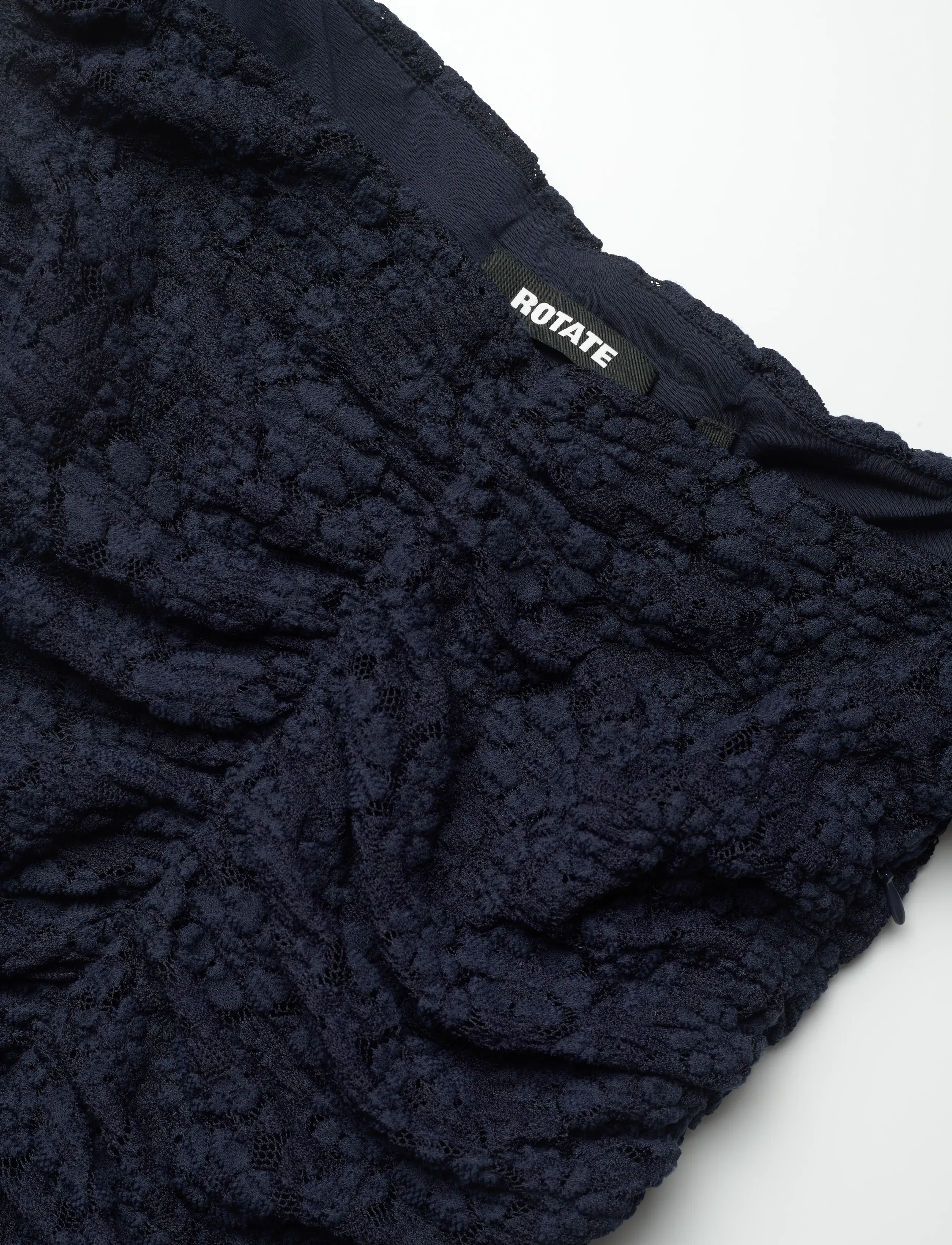 ROTATE - LACE MINI DRESS - bodycon dresses - navy blazer - 2